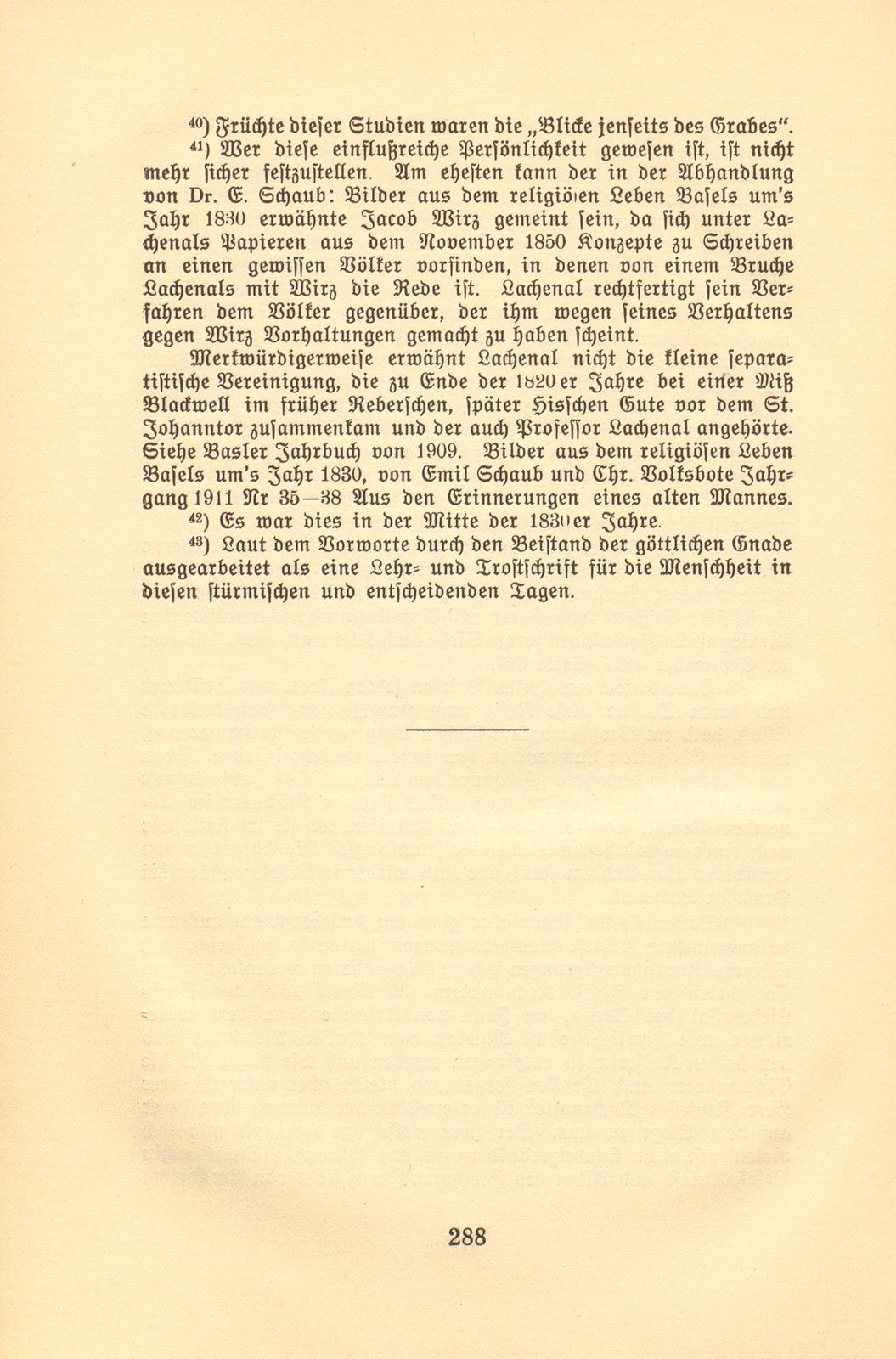 Kurze Notizen aus den Lebensumständen von Friedrich Lachenal – Seite 32