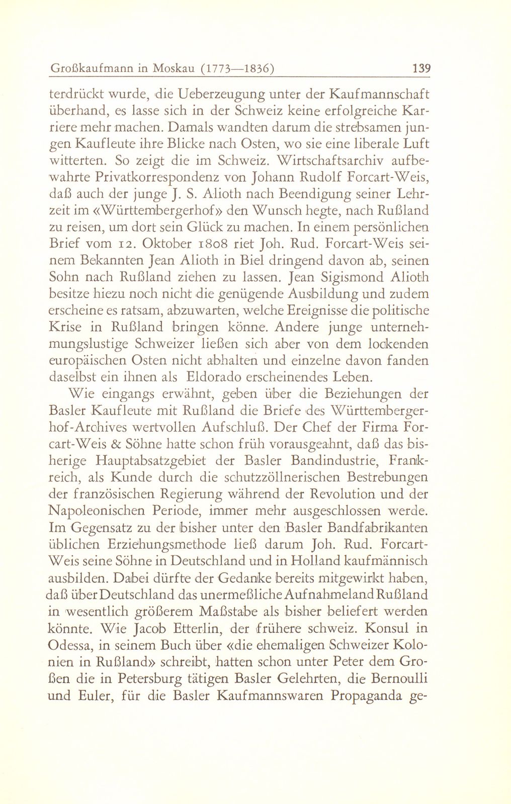 Johann Lukas Burckhardt, Grosskaufmann in Moskau (1773-1836) – Seite 4