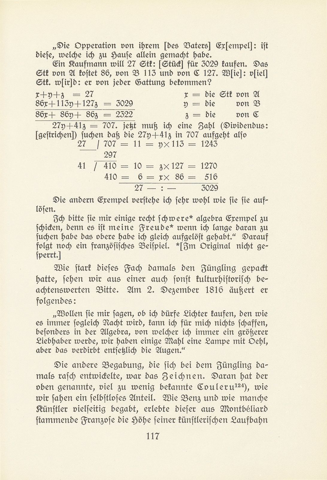 Melchior Berri. (Ein Beitrag zur Kultur des Spätklassizismus in Basel.) – Seite 59