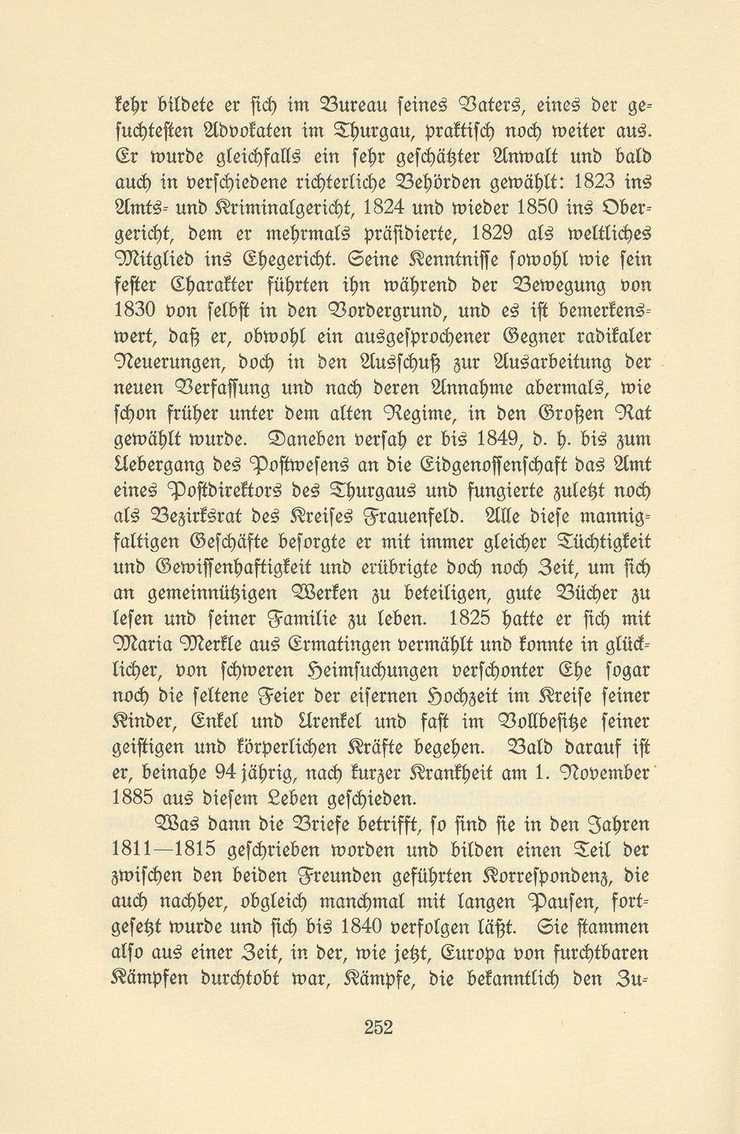 Aus den Briefen eines Baslers vor hundert Jahren [Ed. Ochs-His-La Roche] – Seite 4