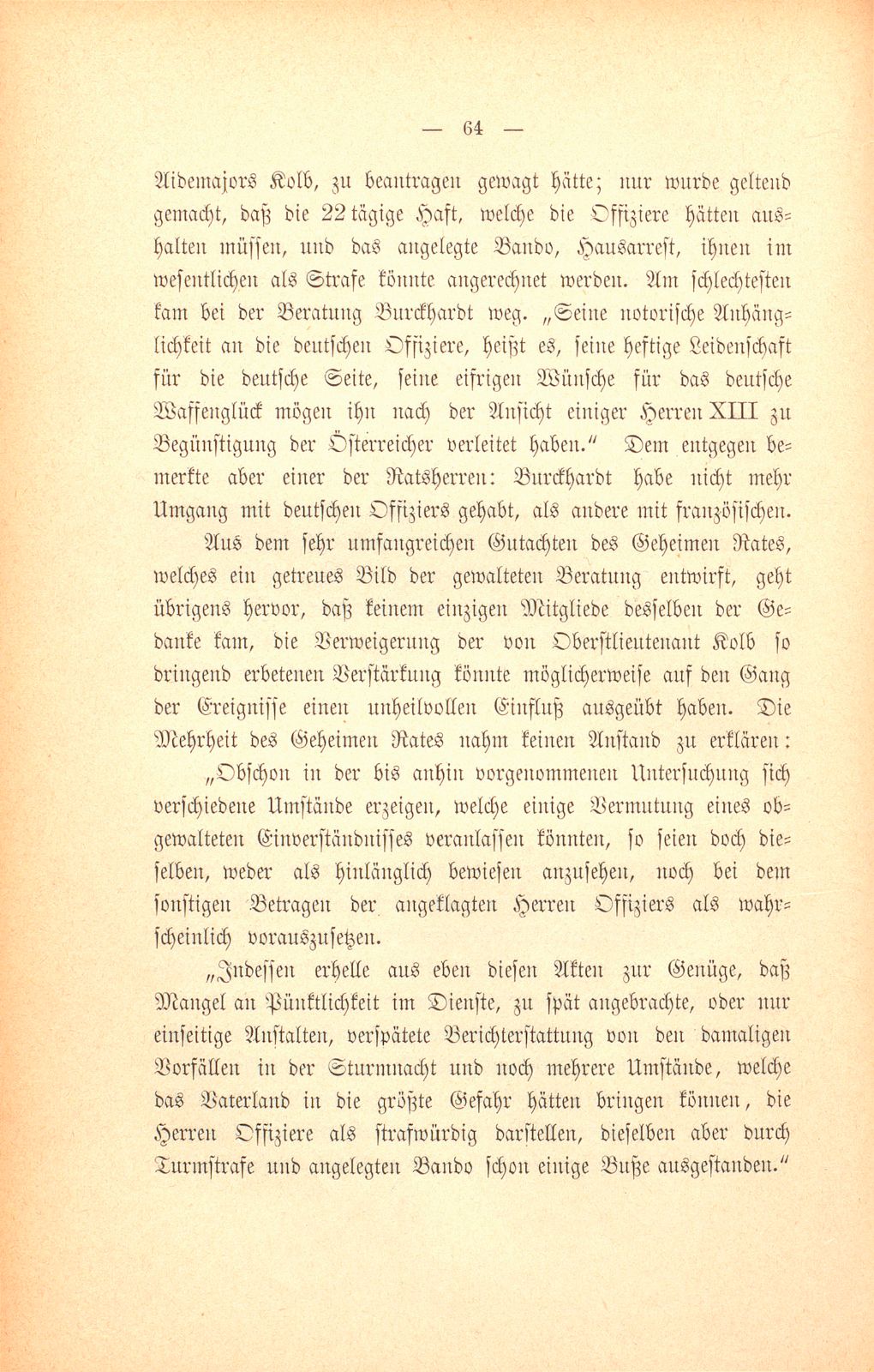 Ein Staatsprozess aus den letzten Tagen der alten Eidgenossenschaft – Seite 47