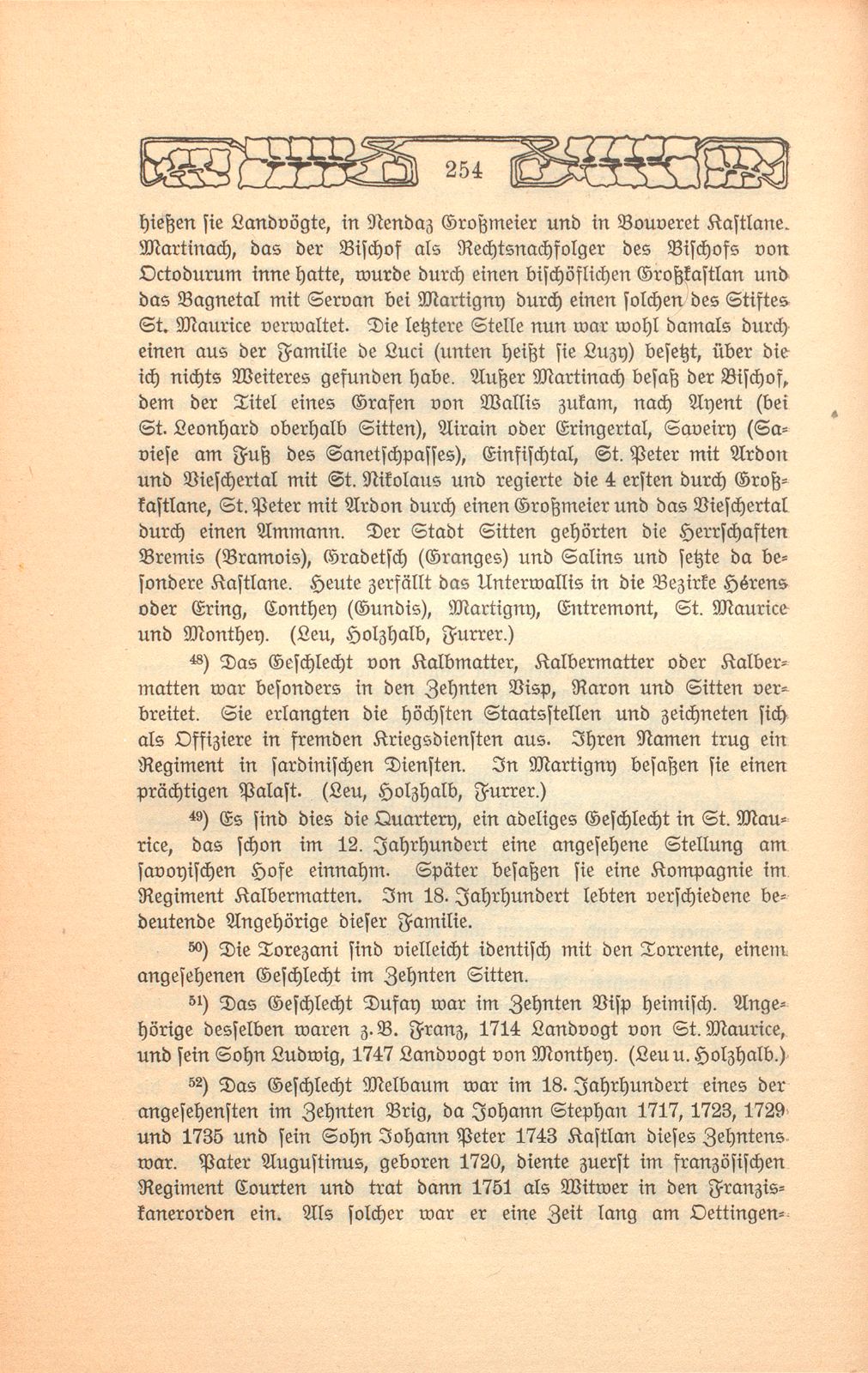 Beschreibung einer Badereise, die der Schultheiss von Liestal, Joh. David Hebdenstreit, anno 1775 mit seiner Frau nach Leuk gethan. (War damals 53 Jahre alt.) – Seite 41