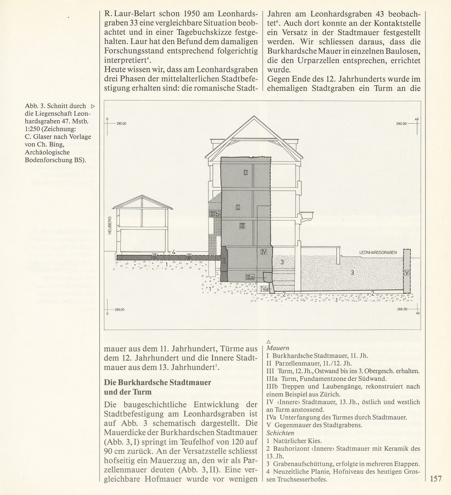 Mittelalterliche Stadtmauern im Teufelhof – eine archäologische Informationsstelle am Leonhardsgraben 47 – Seite 2