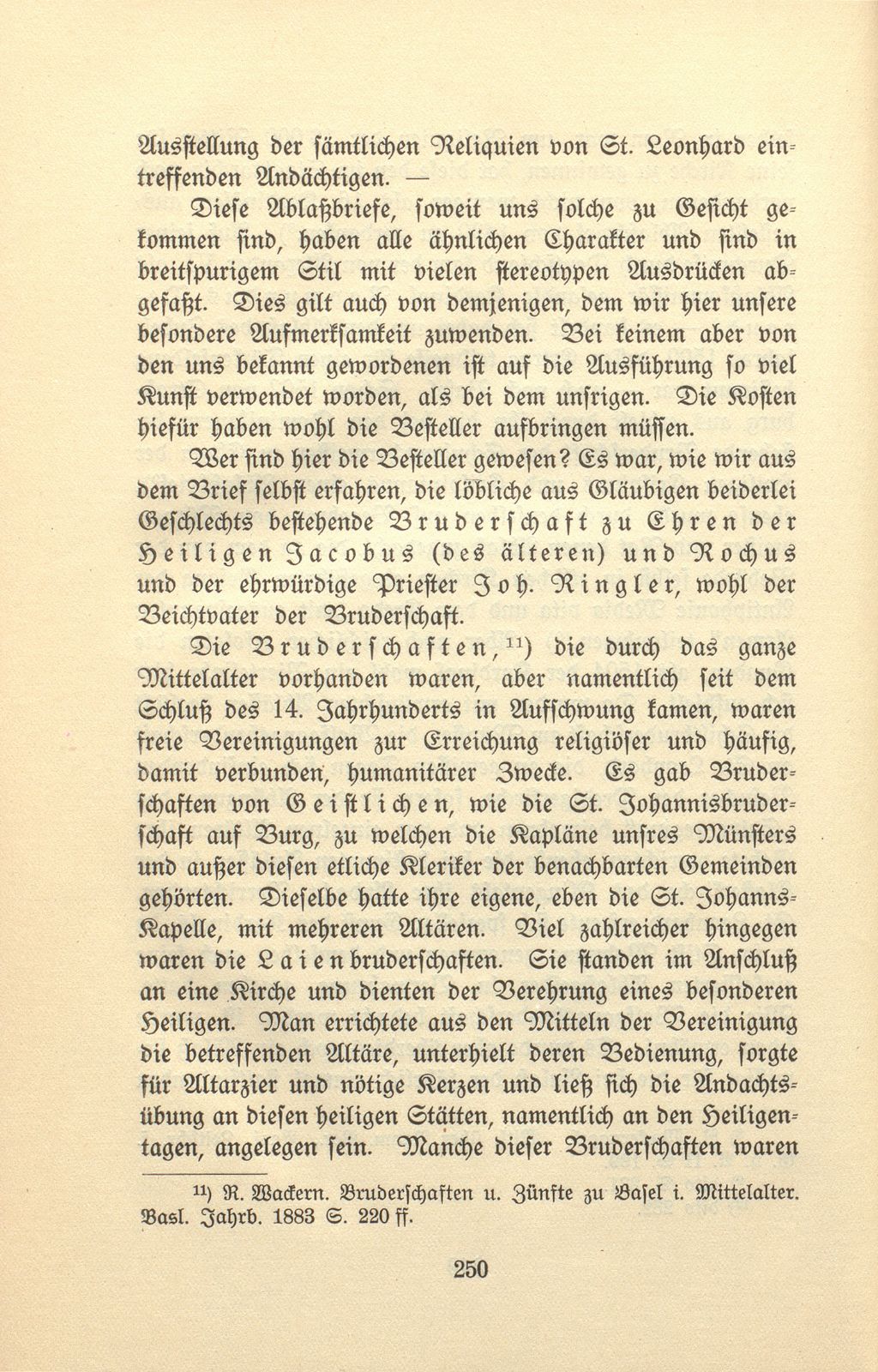 Ablassbrief von Anno 1517 zu Gunsten des Jakobusaltars in St. Leonhard – Seite 10