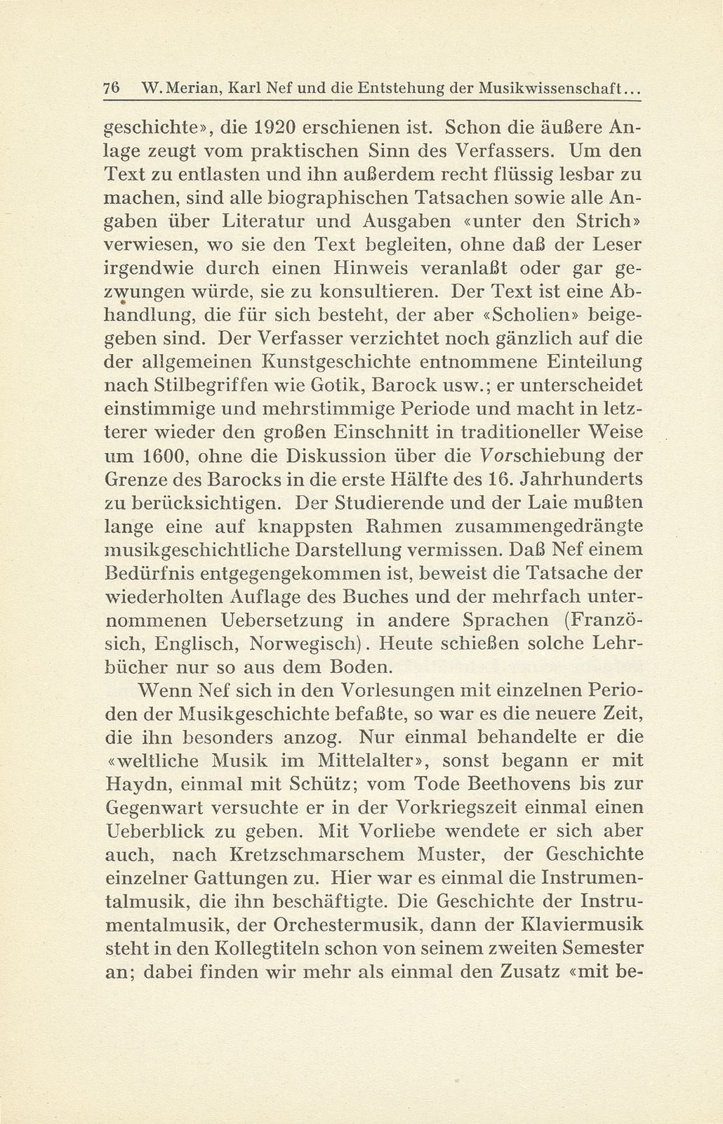 Karl Nef und die Entstehung der Musikwissenschaft in Basel – Seite 5