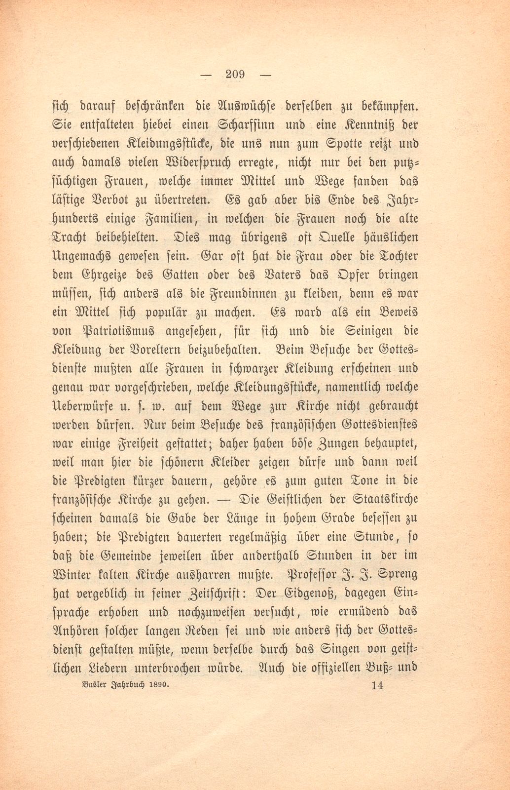 Einiges aus dem Leben zu Basel während des achtzehnten Jahrhunderts – Seite 40