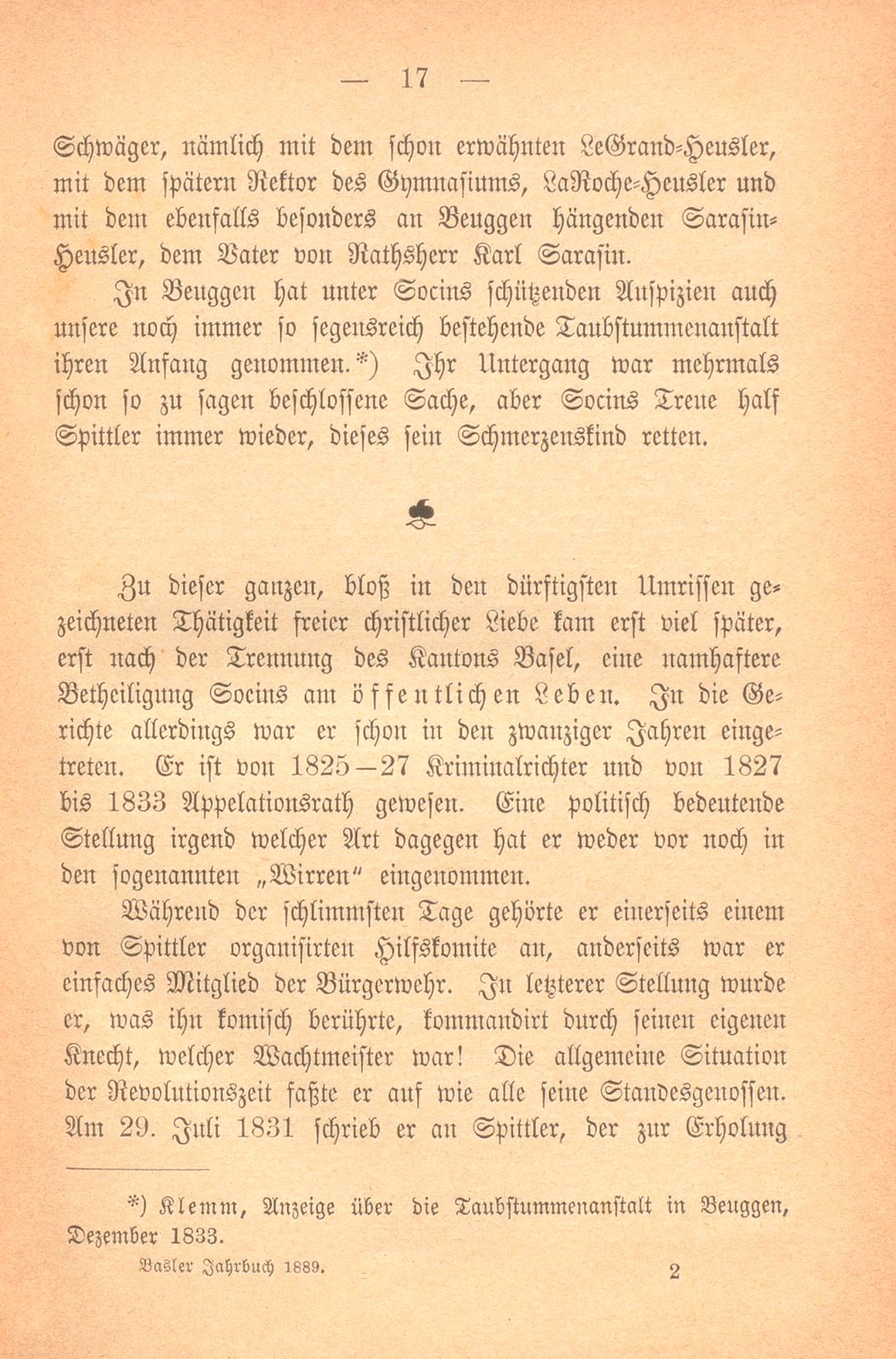 Bernhard Socin, ein Basler Ratsherr aus der ersten Hälfte des neunzehnten Jahrhunderts – Seite 17