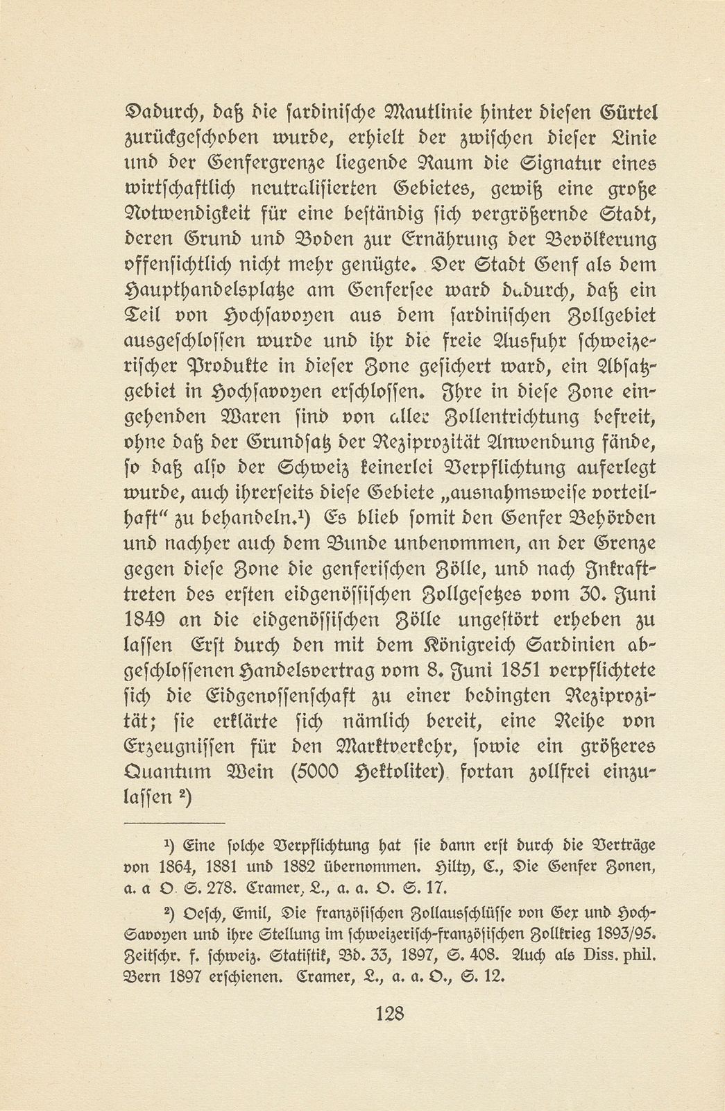 Zur Geschichte der Zonen von Gex und von Hochsavoyen – Seite 42