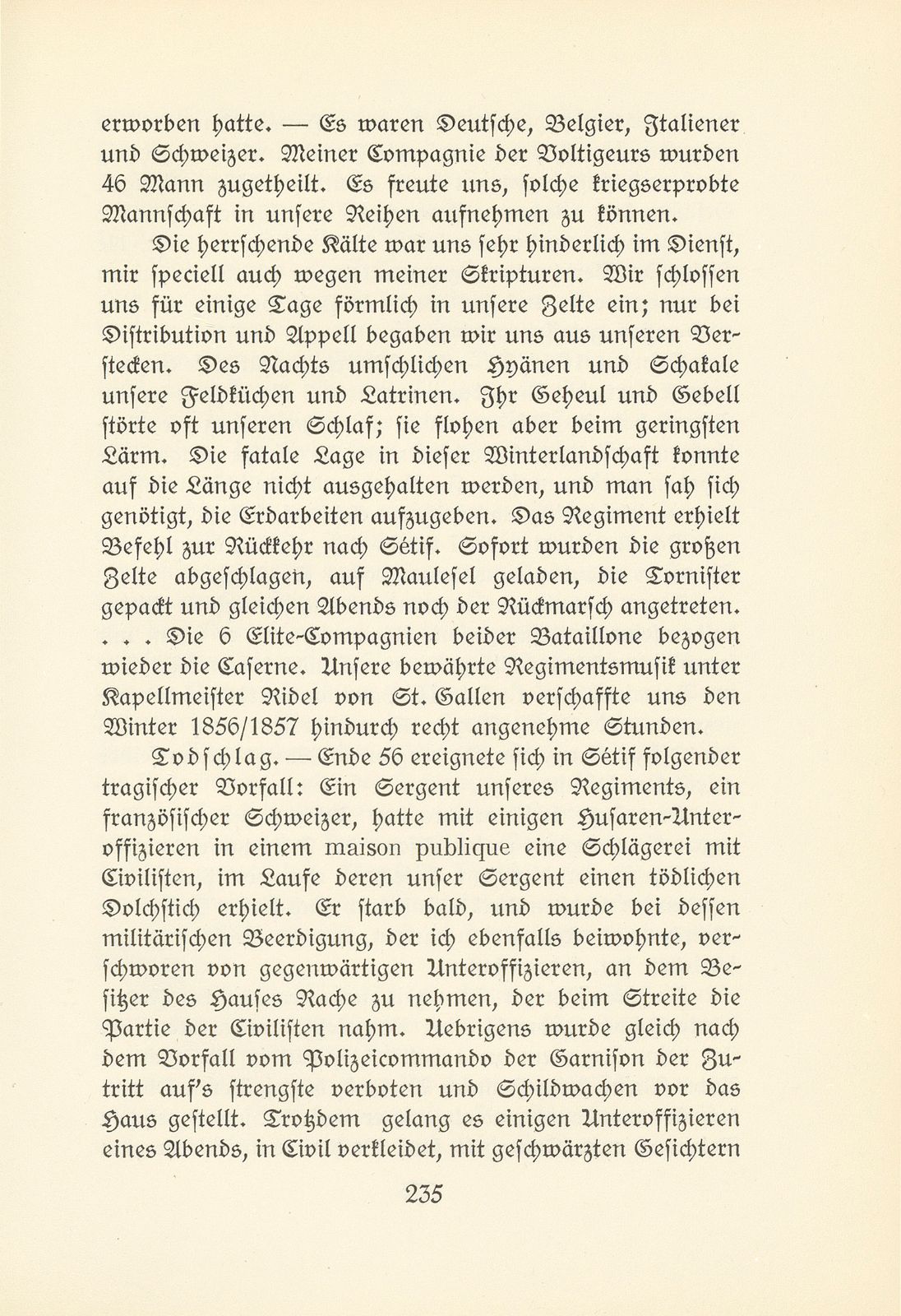 Emil Fischer-Miville als Unteroffizier in der französischen Fremdenlegion (1855-1858) – Seite 28