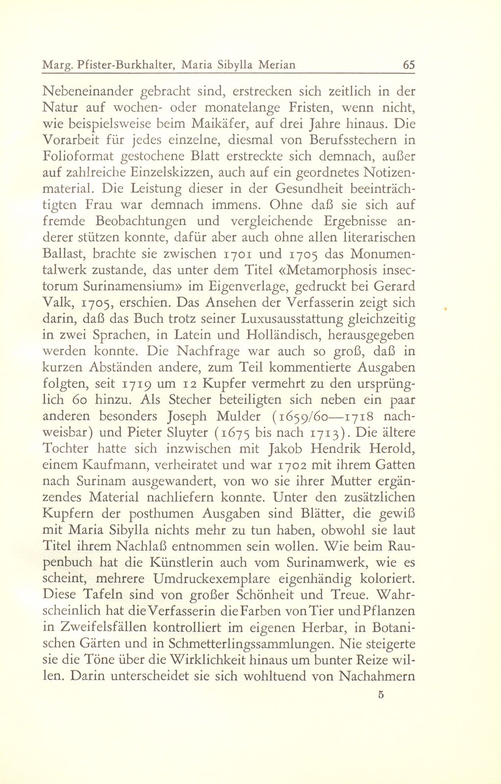 Maria Sibylla Merian zum Gedächtnis – Seite 13