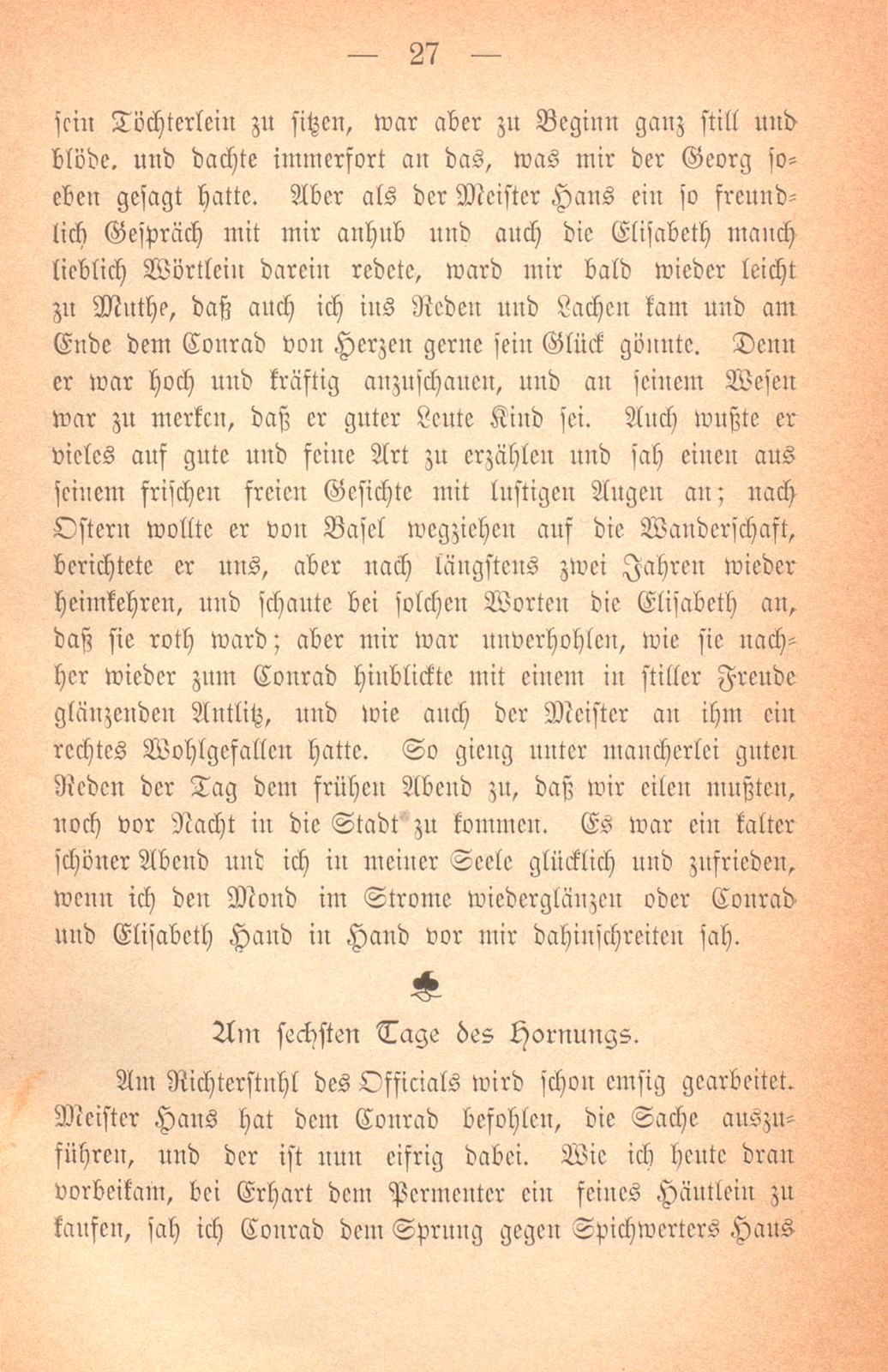 Aus dem Tagebuch des Schreibers Giselbert. (1376-1378) – Seite 15