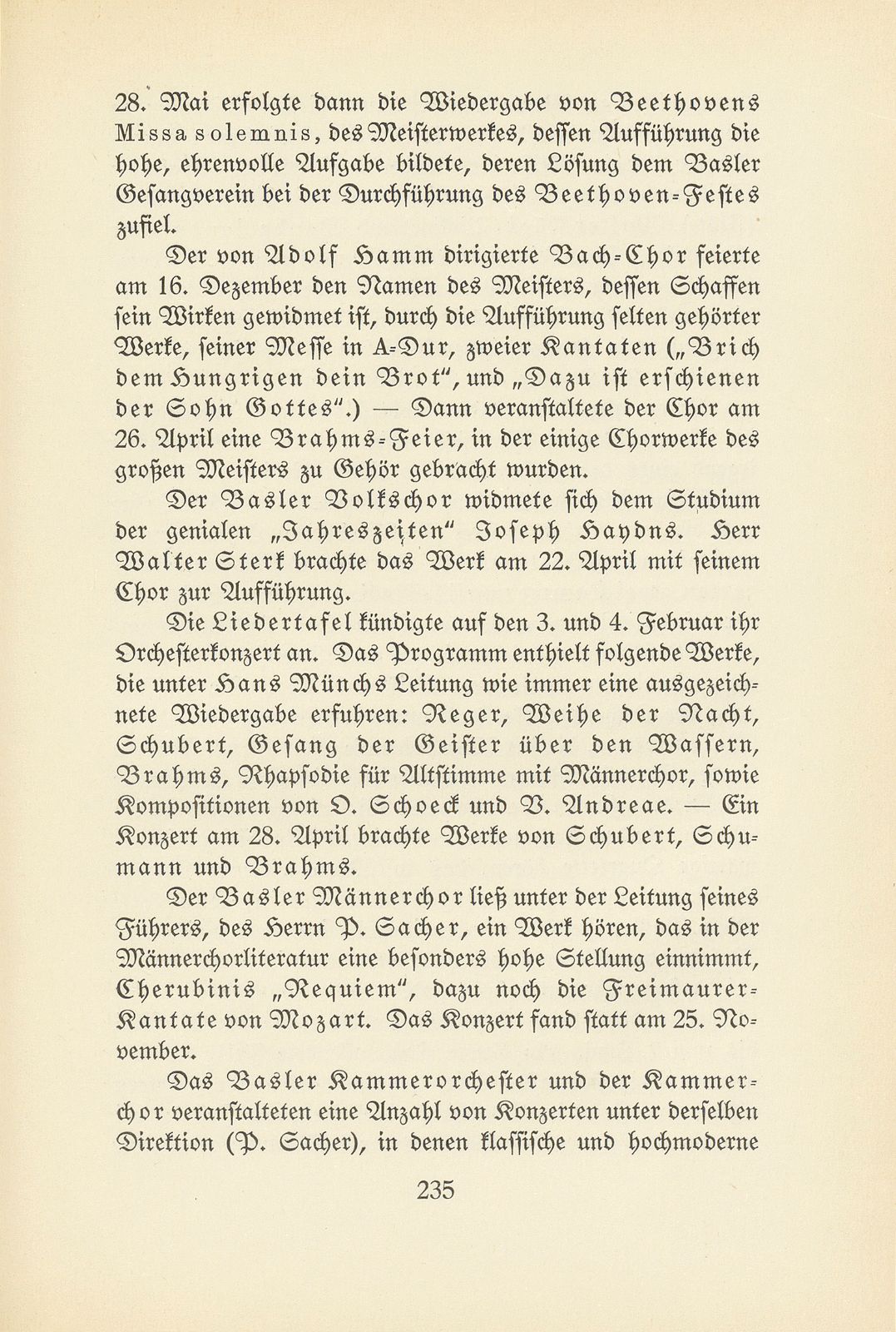 Das künstlerische Leben in Basel vom 1. Oktober 1932 bis 30. September 1933 – Seite 4