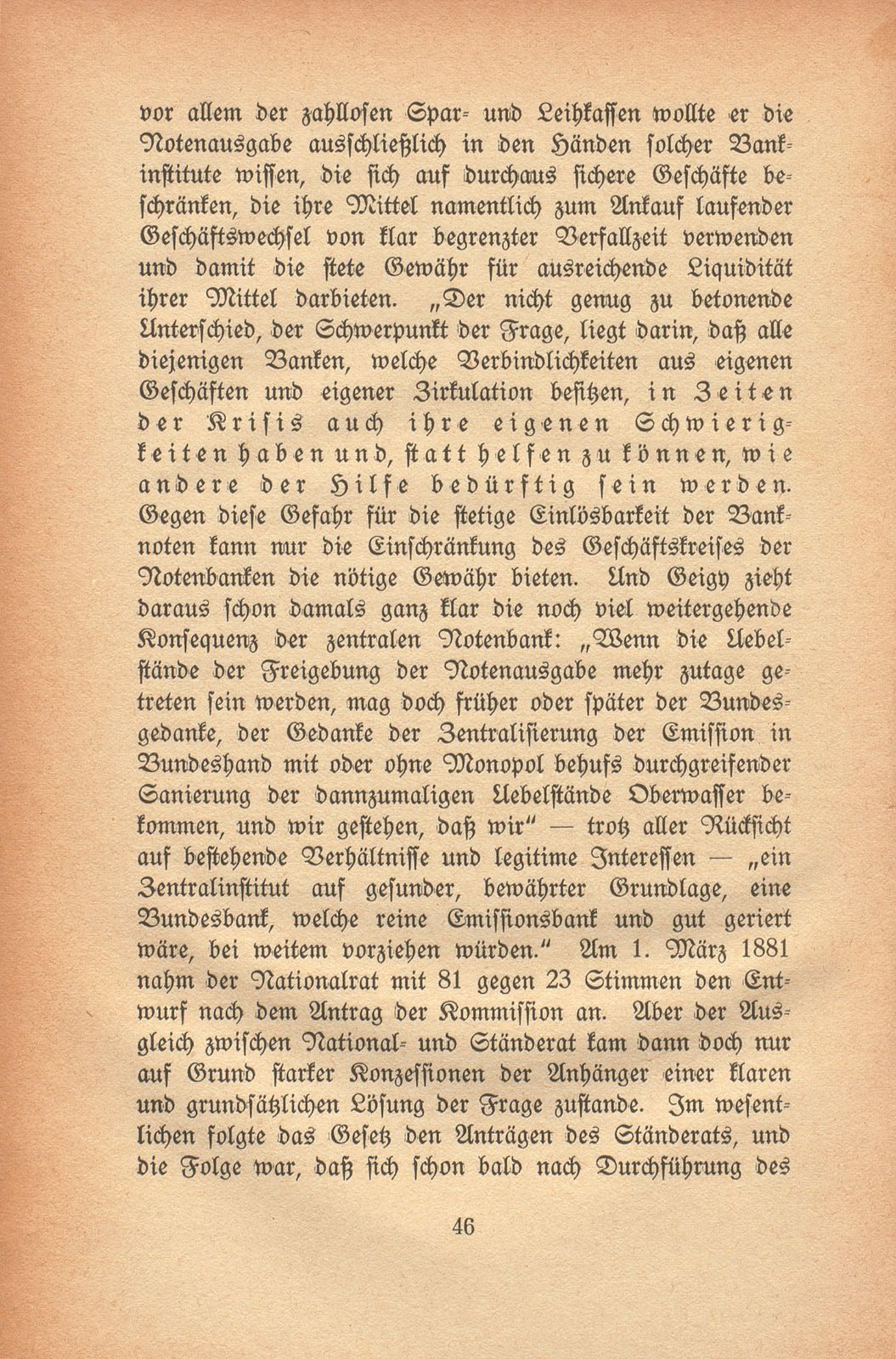 Johann Rudolf Geigy-Merian. 4. März 1830 bis 17. Februar 1917 – Seite 46