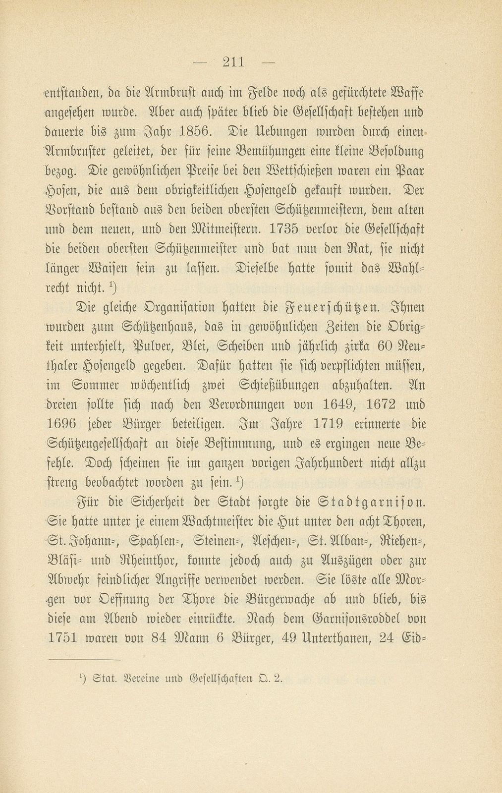 Stadt und Landschaft Basel in der zweiten Hälfte des 18. Jahrhunderts – Seite 41