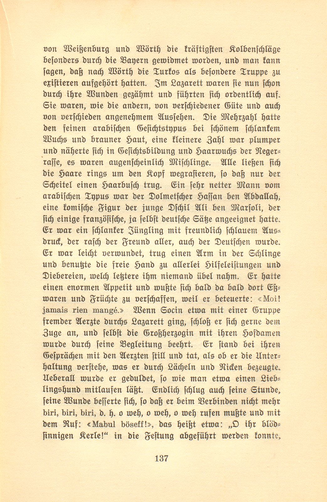 Lazaretterinnerungen aus dem Kriege 1870/71 – Seite 27