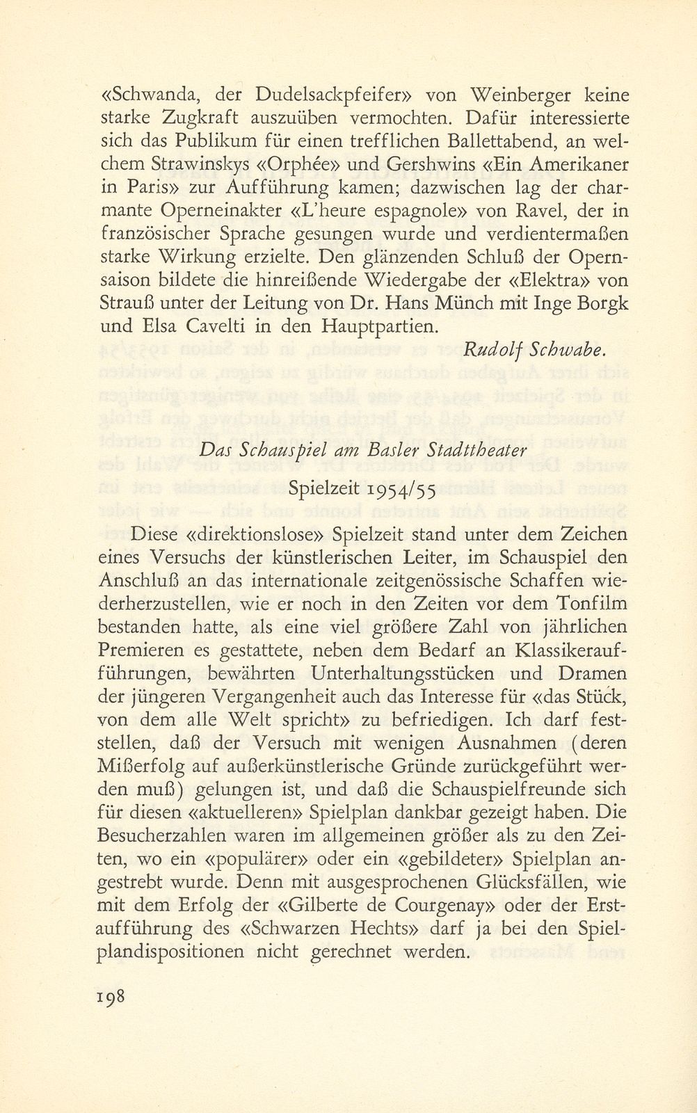 Das künstlerische Leben in Basel – Seite 2