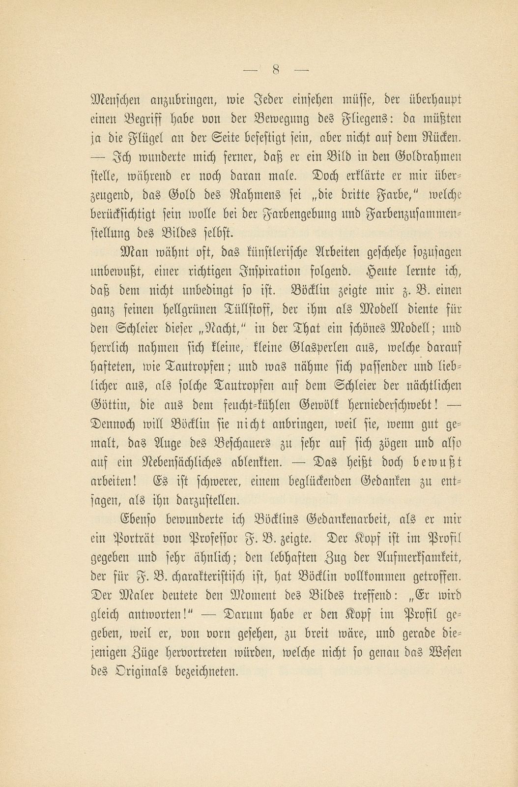 Erinnerungen an Arnold Böcklin nach Tagebuchnotizen eines Studenten – Seite 6