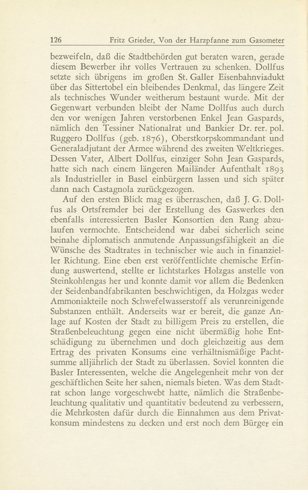 Von der Harzpfanne zum Gasometer (100 Jahre Basler Gasversorgung) – Seite 6