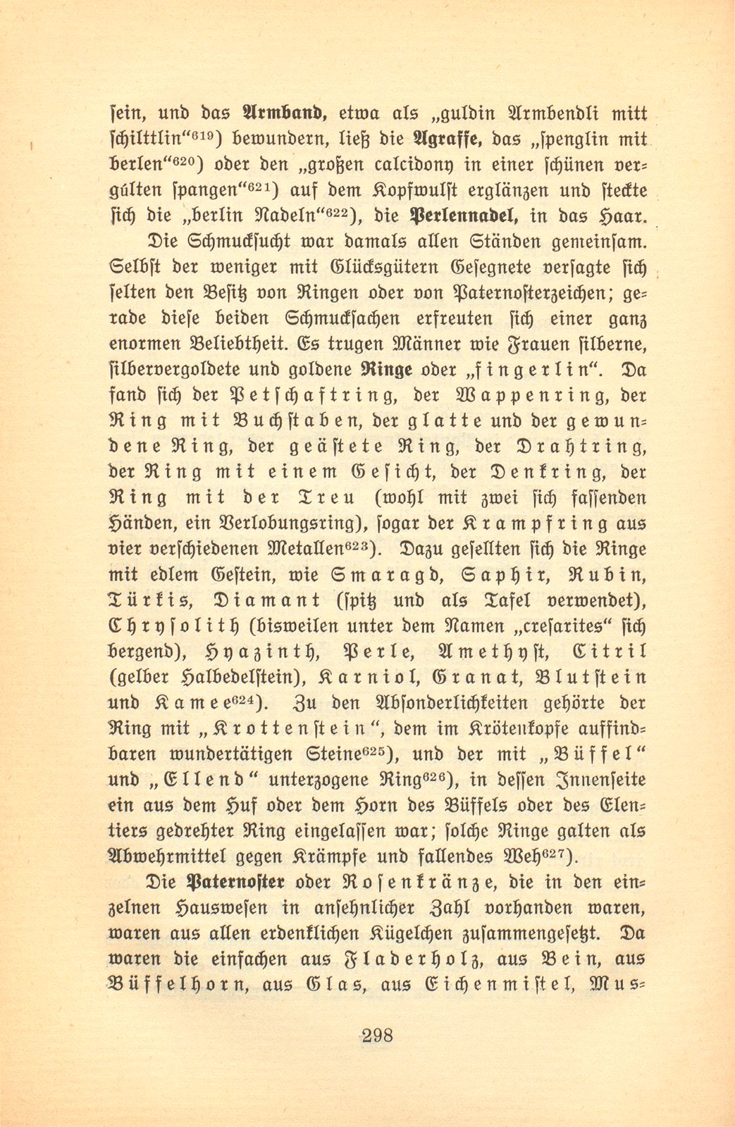 Der Basler Hausrat im Zeitalter der Spätgotik. (An Hand der schriftlichen Überlieferung.) – Seite 58