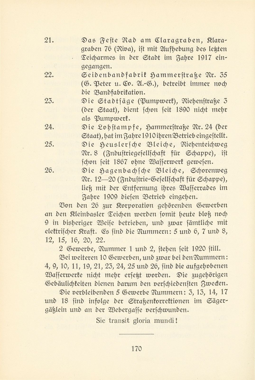 Memoiren des letzten Wassermeisters der Kleinbasler Teichkorporation – Seite 62