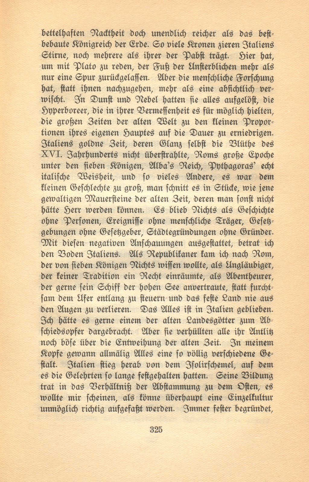 Autobiographische Aufzeichnungen von Prof. Johann Jakob Bachofen – Seite 33