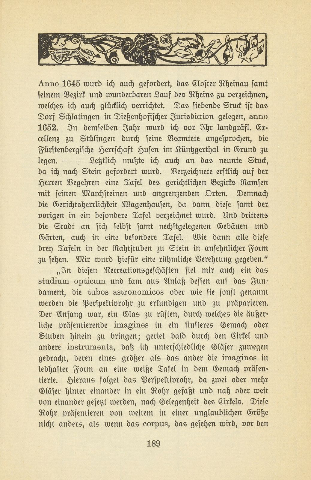 Aus den Aufzeichnungen des Hans Jakob Menzinger – Seite 13