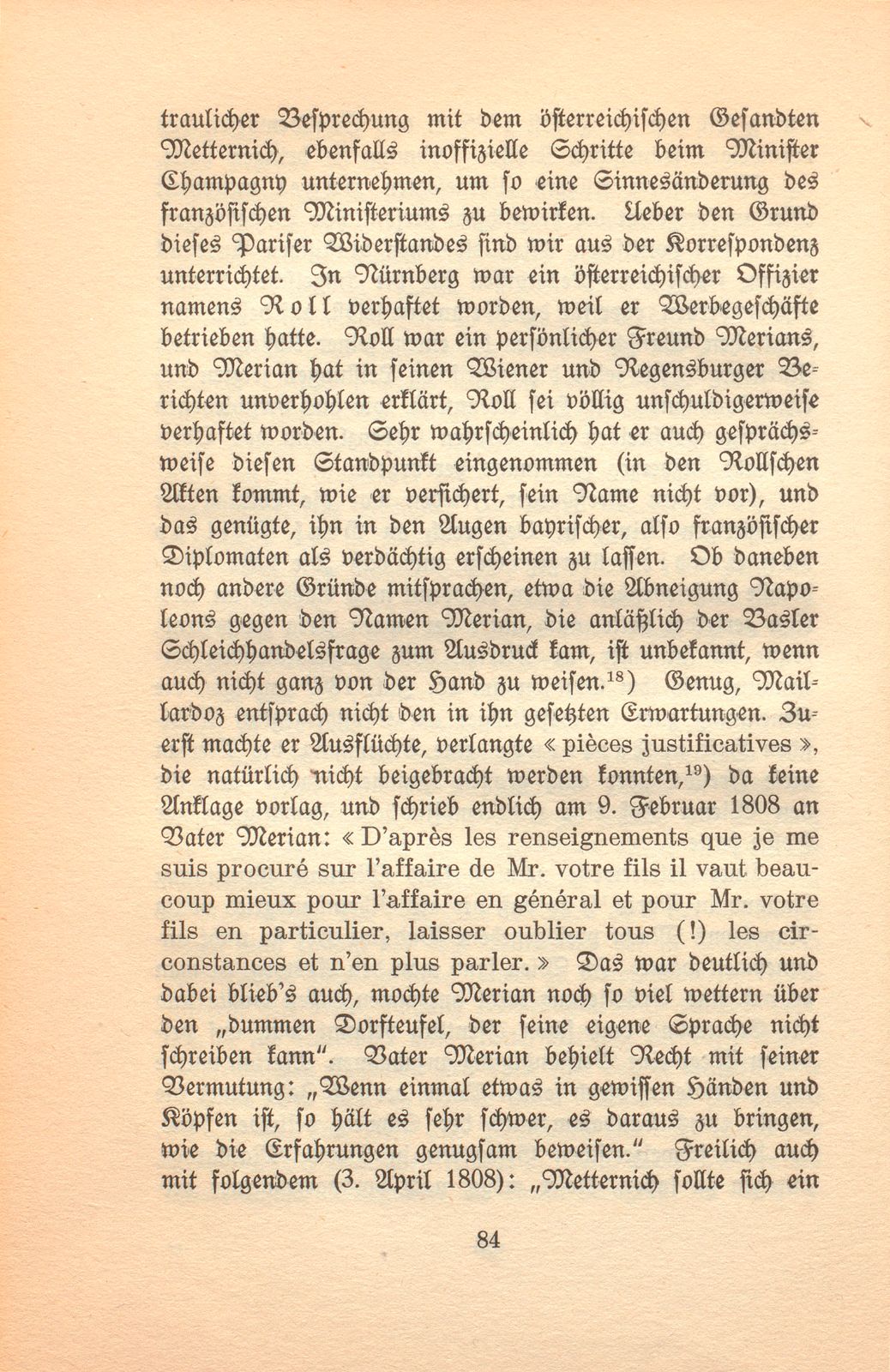 Aus den Papieren des russischen Staatsrates Andreas Merian – Seite 11