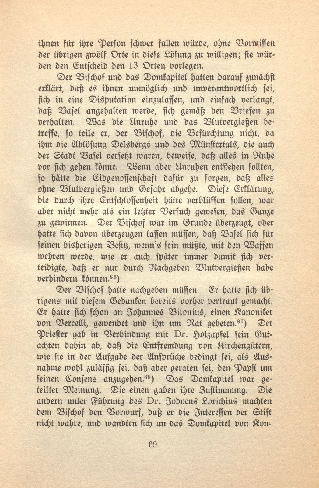 Die Gegenreformation im baslerisch-bischöflichen Laufen – Seite 39