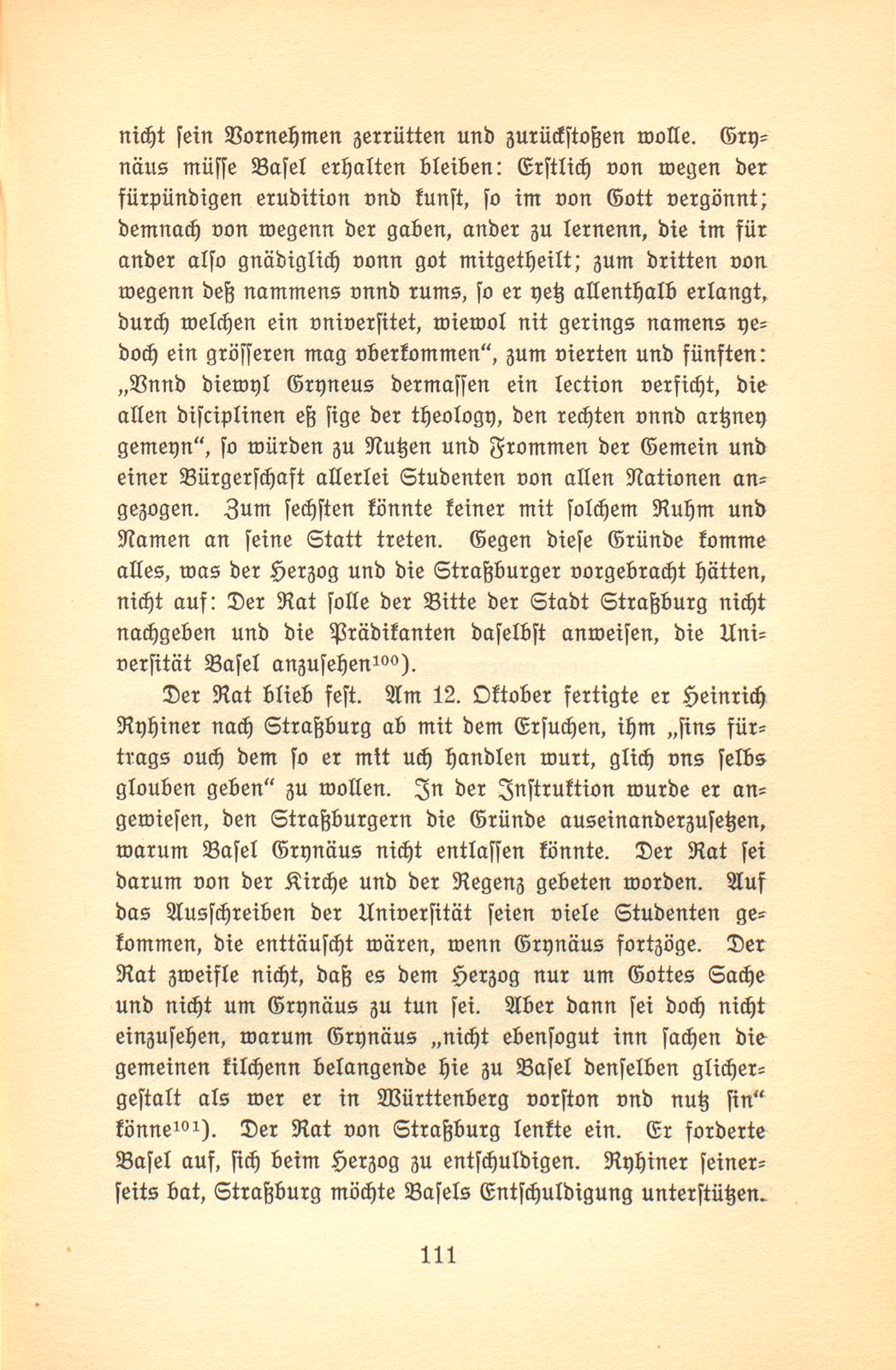 Die Berufung des Simon Grynäus nach Tübingen. 1534/1535 – Seite 24