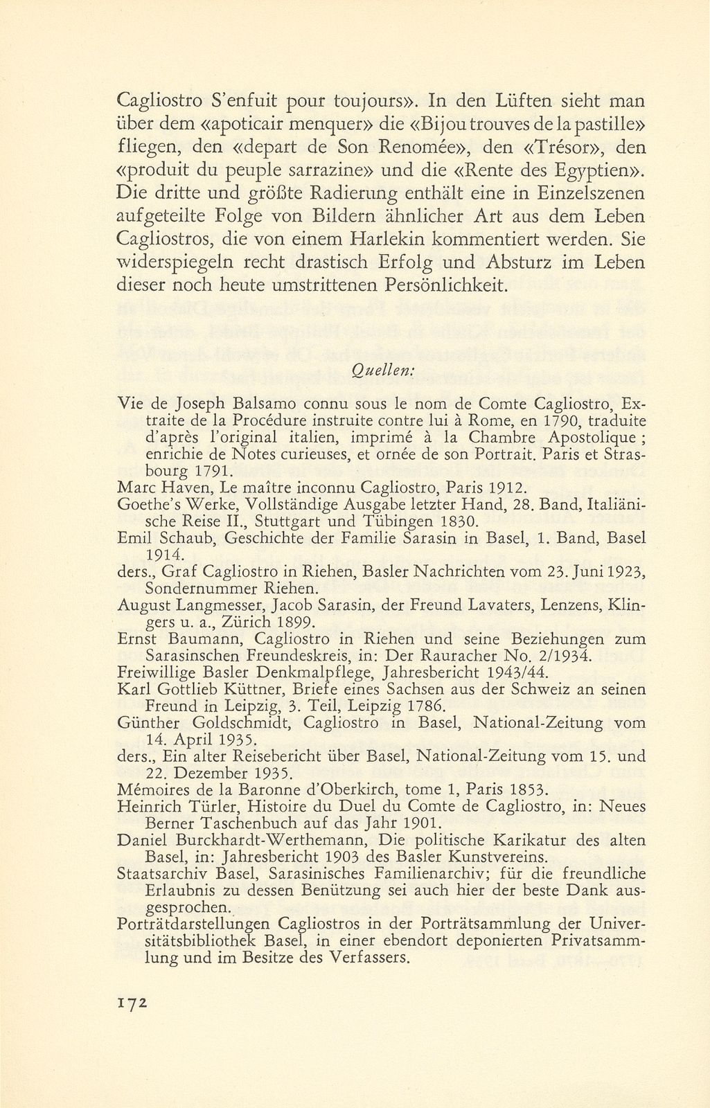 Cagliostro in den Augen seiner Zeitgenossen – Seite 19