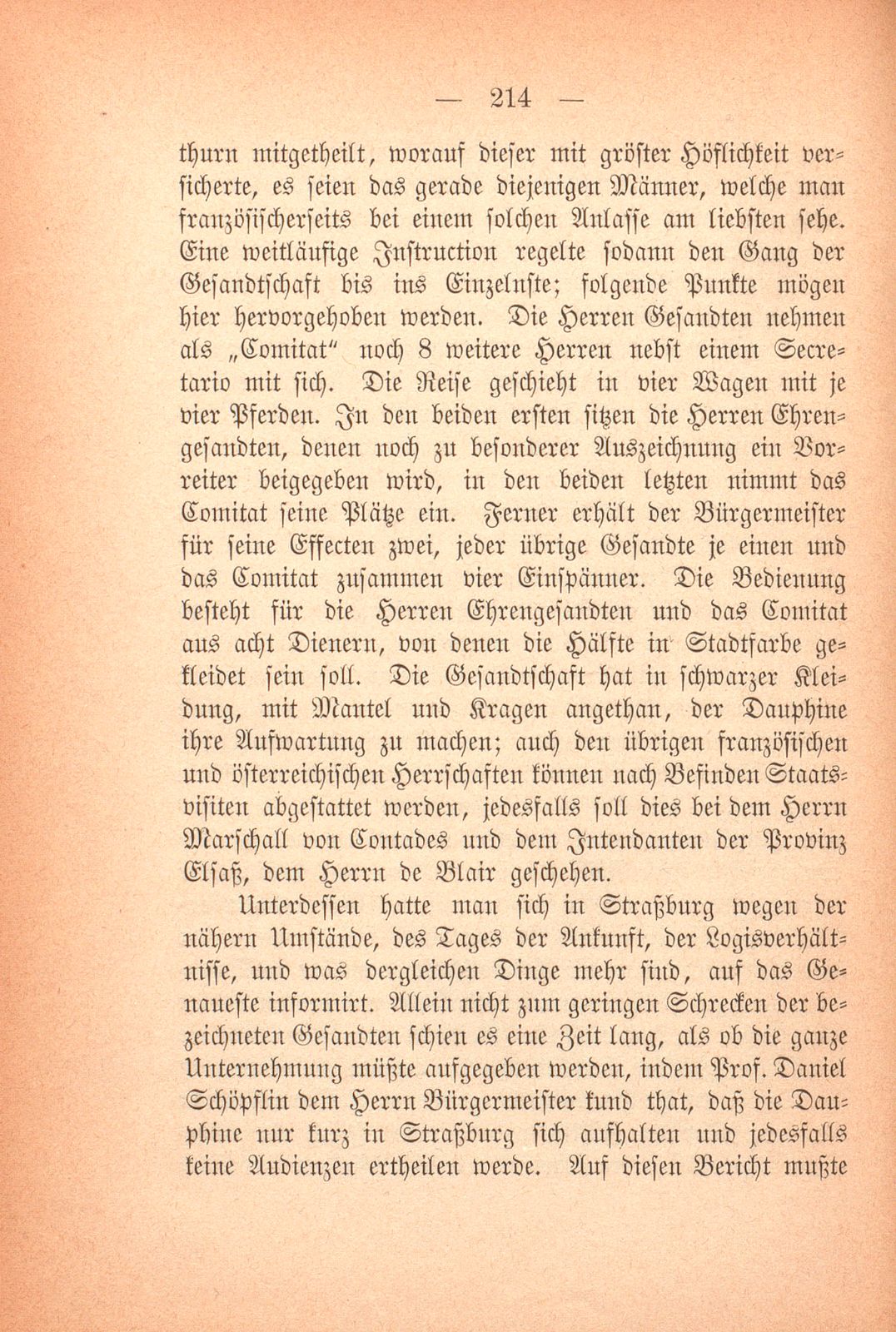 Eine Basler Gesandtschaft des vorigen Jahrhunderts – Seite 4