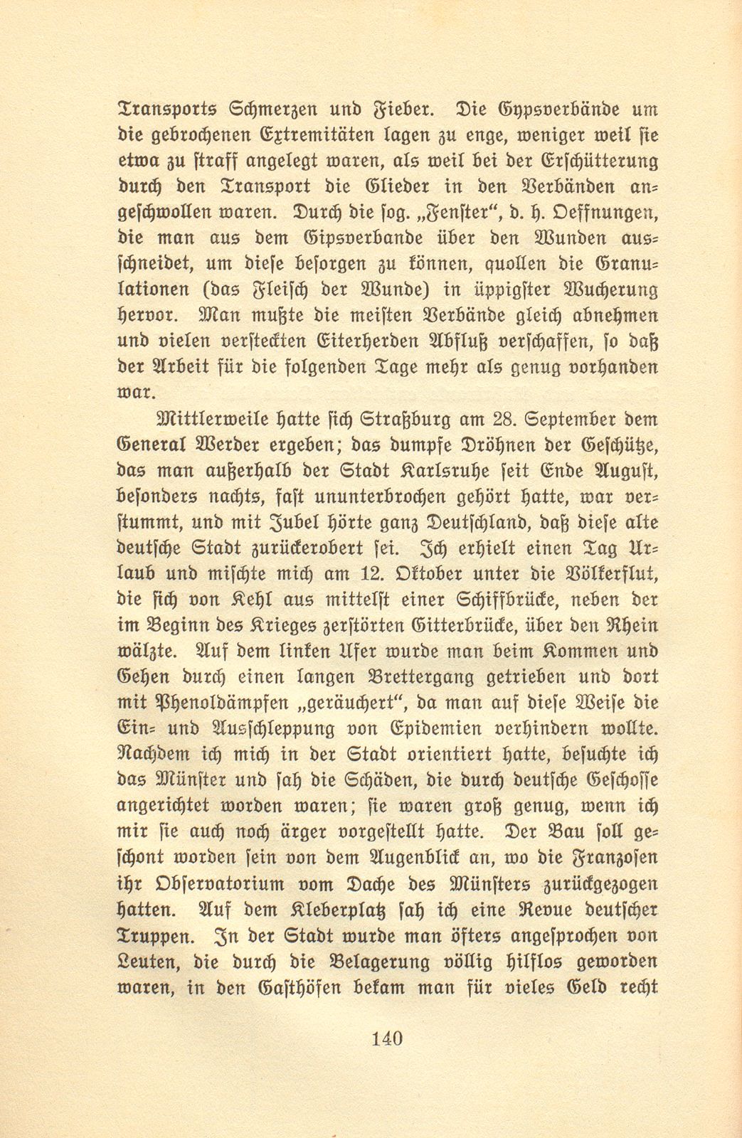 Lazaretterinnerungen aus dem Kriege 1870/71 – Seite 30