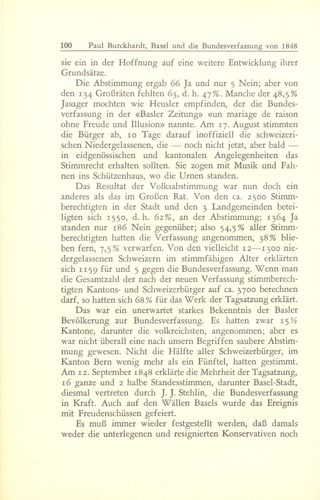 Basel und die Bundesverfassung von 1848 – Seite 10