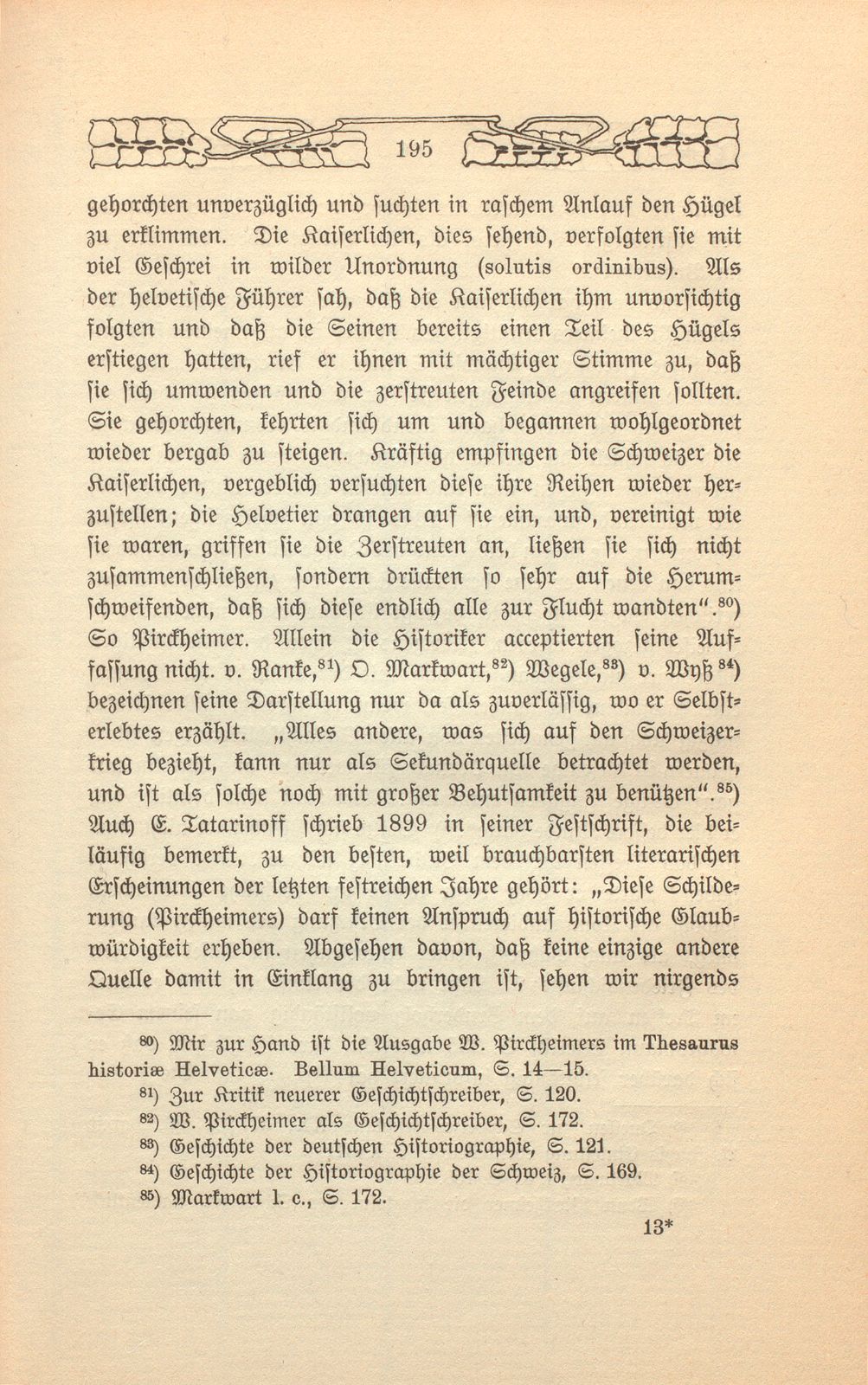 Das Gefecht auf dem Bruderholz. 22. März 1499 – Seite 22