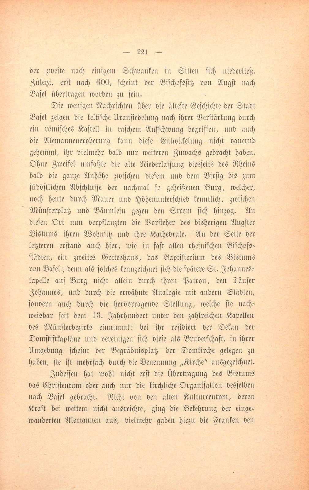 Die Kirchgemeinden Basels vor der Reformation – Seite 2