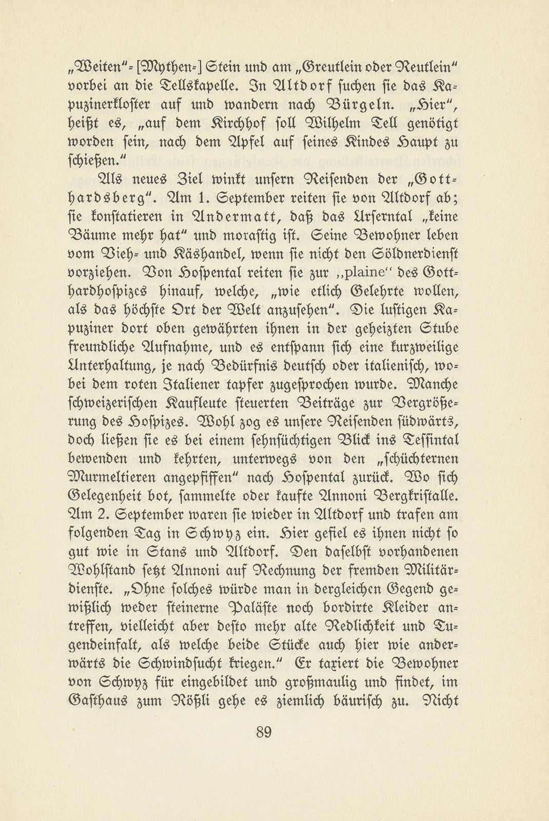 Aus den Wanderjahren des Hieronymus Annoni (1697-1770) – Seite 25