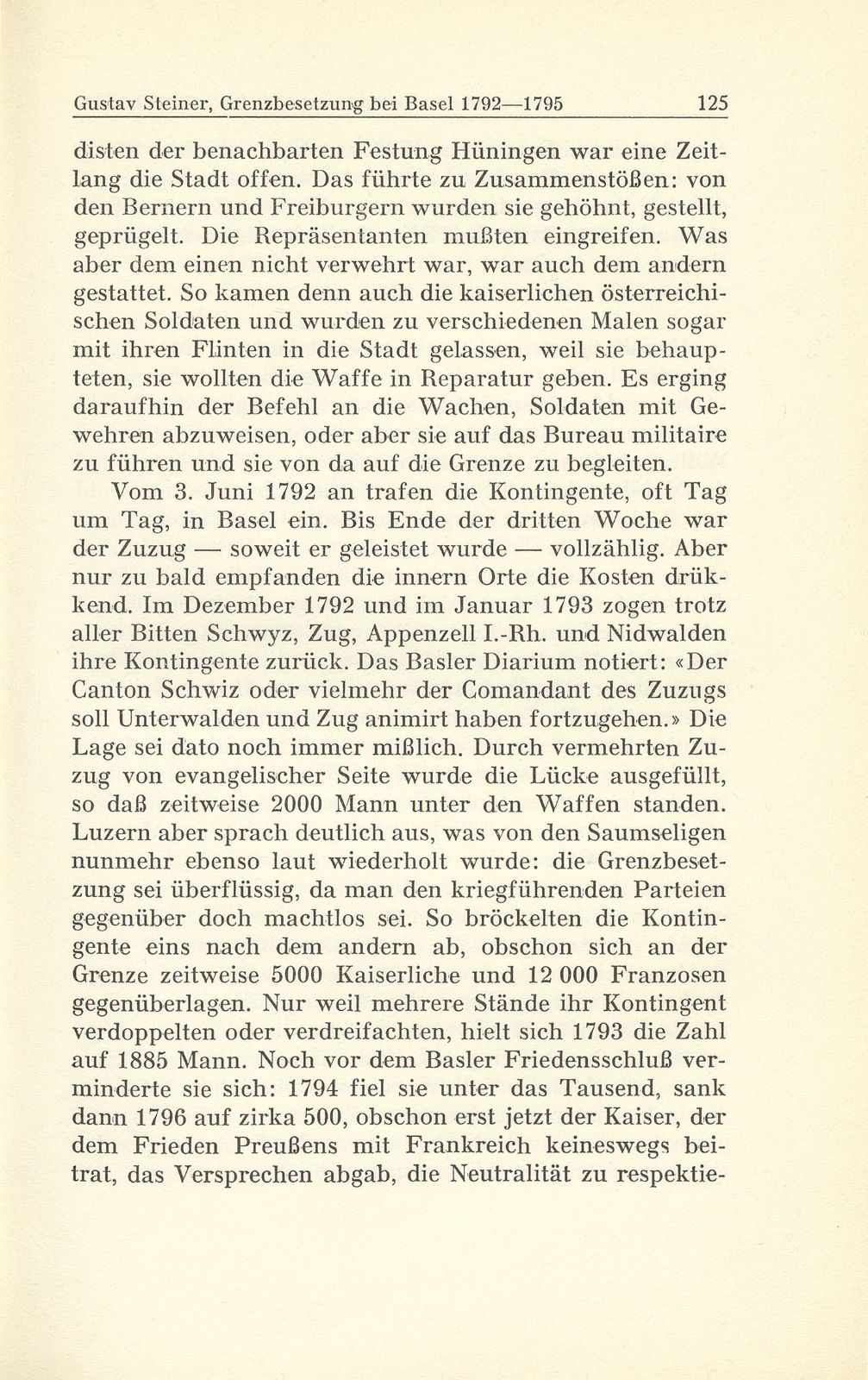 Grenzbesetzung bei Basel im Revolutionskrieg 1792-1795 – Seite 24