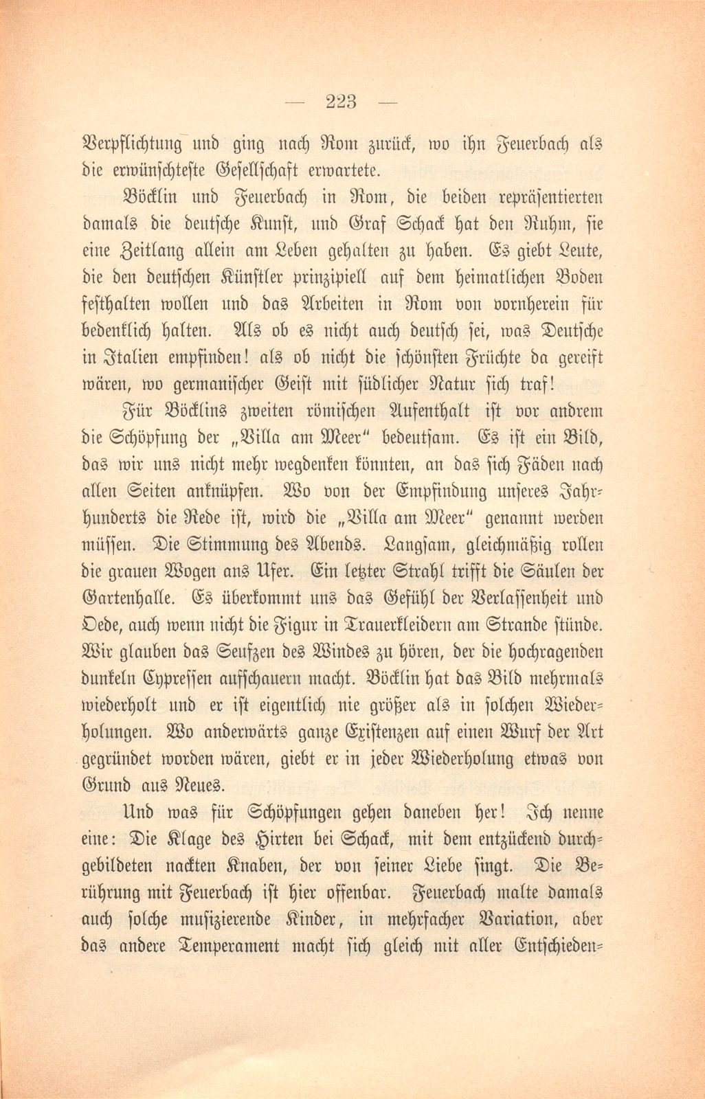 Arnold Böcklin. Festrede von Prof. H. Wölfflin – Seite 6