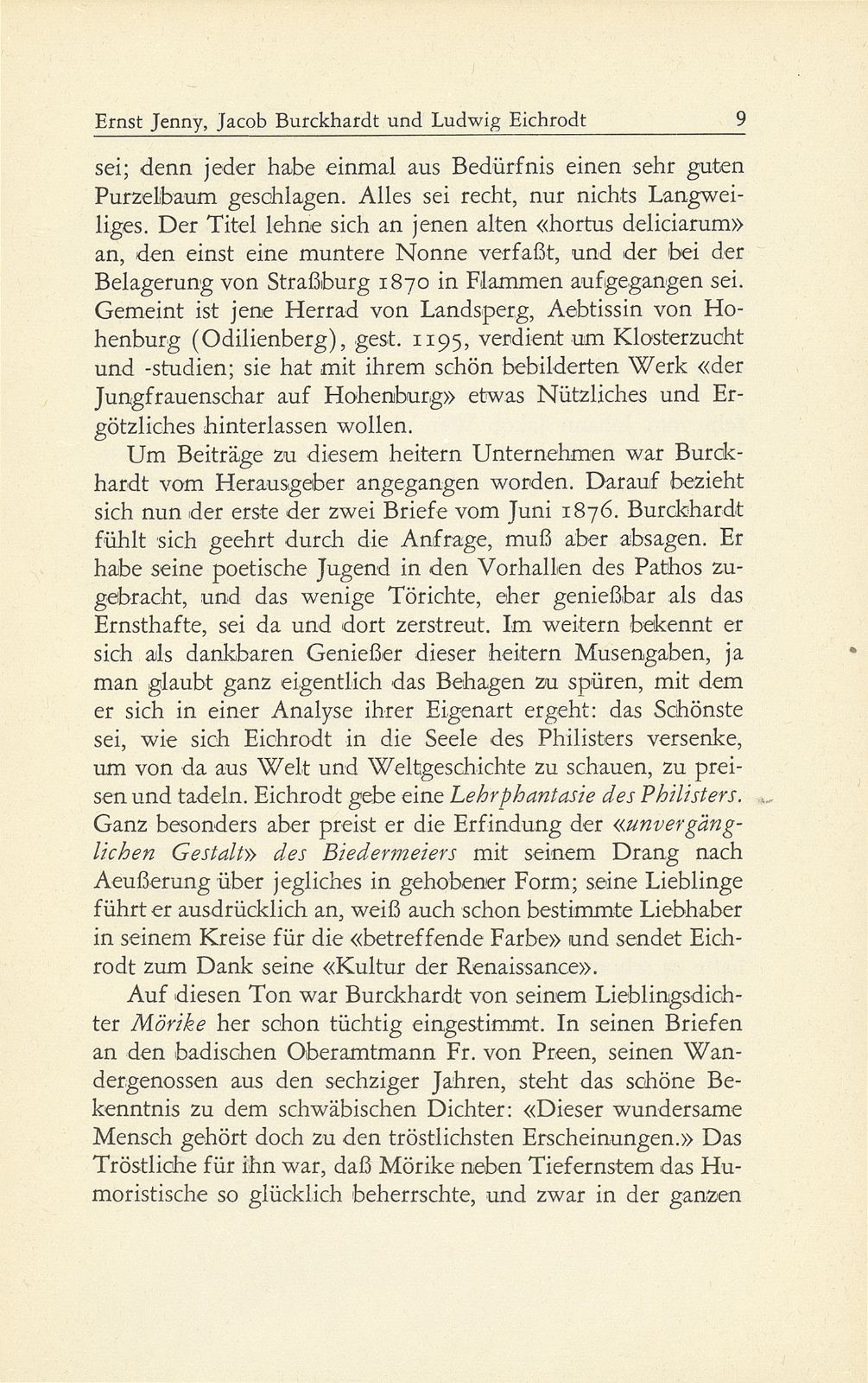 Jacob Burckhardt und Ludwig Eichrodt, der Erfinder des Biedermeier – Seite 3