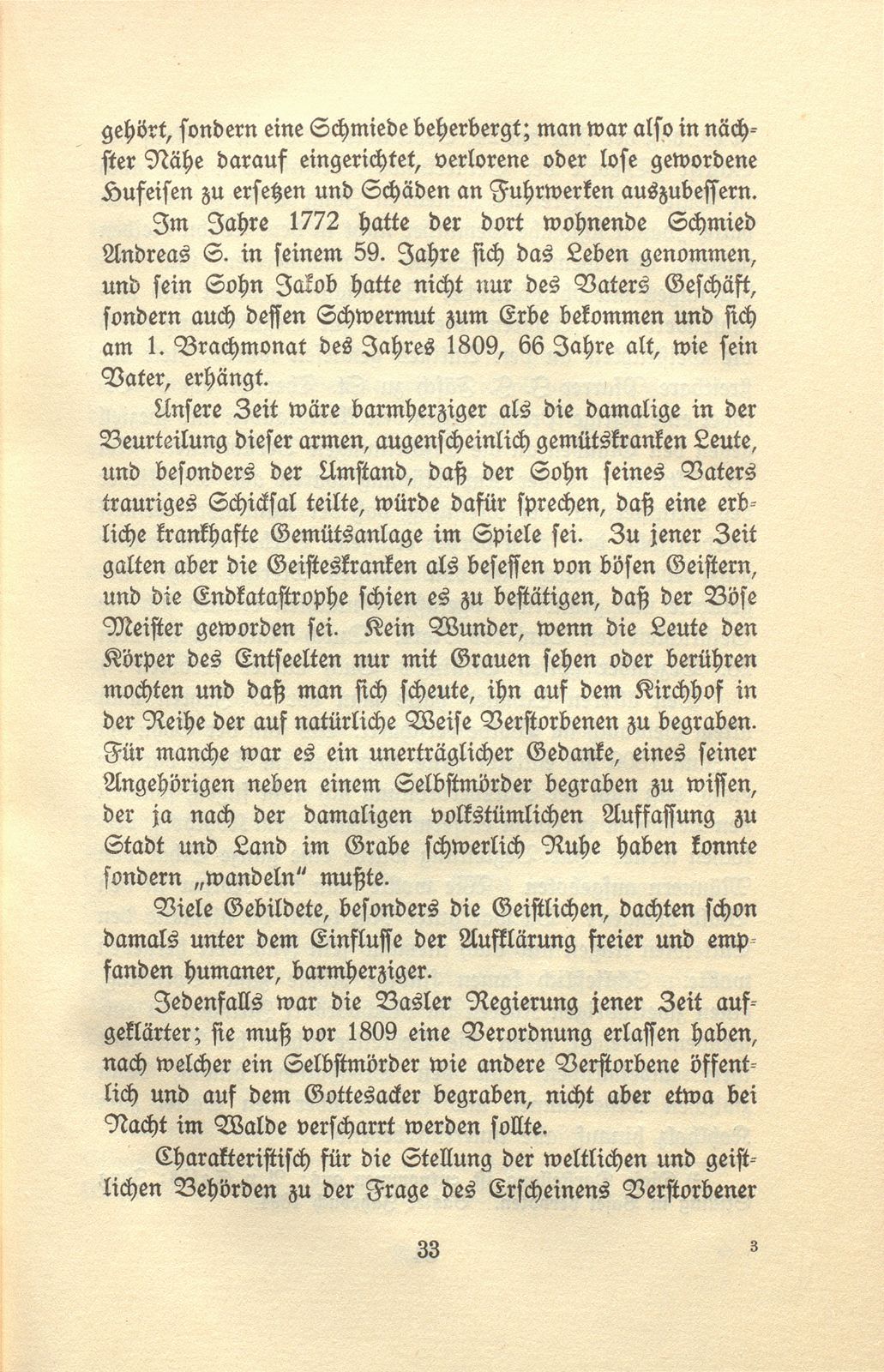 Eine Baselbieter Dorfrevolte im Jahre 1809 – Seite 3