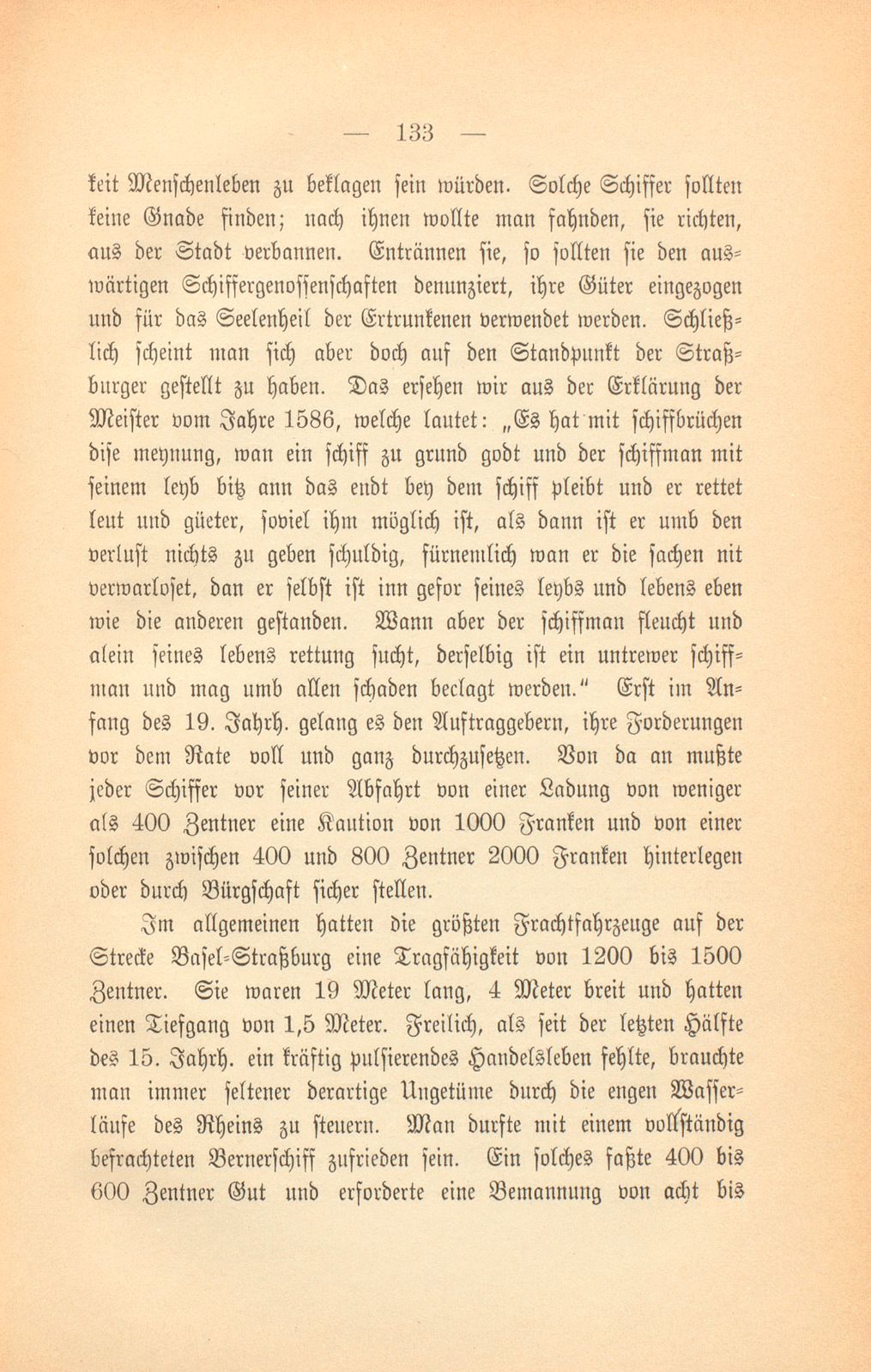 Zur Geschichte der Basler Rheinschiffahrt und der Schiffleutenzunft – Seite 23