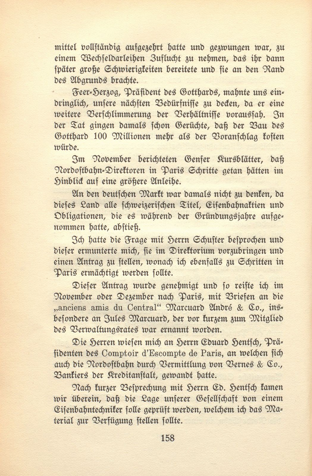 Von den Schweizer Bahnen und Banken in der kritischen Zeit der 1870er und der 1880er Jahre – Seite 14