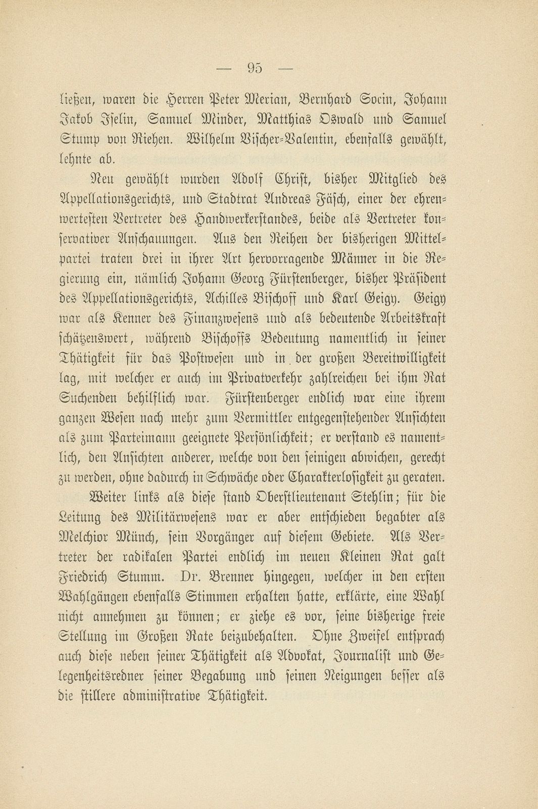 Basel zur Zeit der Freischarenzüge und des Sonderbunds – Seite 51