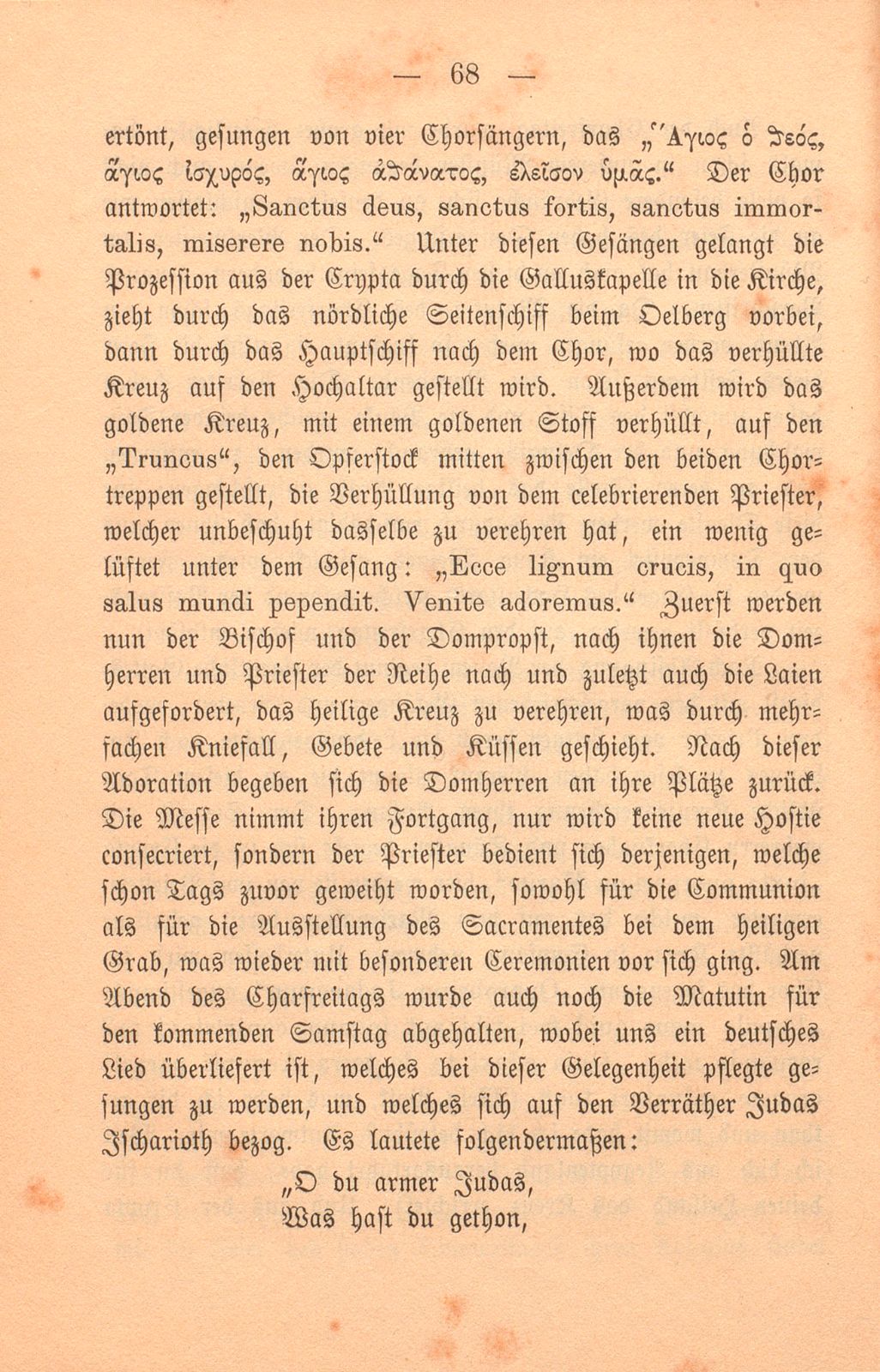 Eine Charwoche im alten Basler Münster – Seite 28