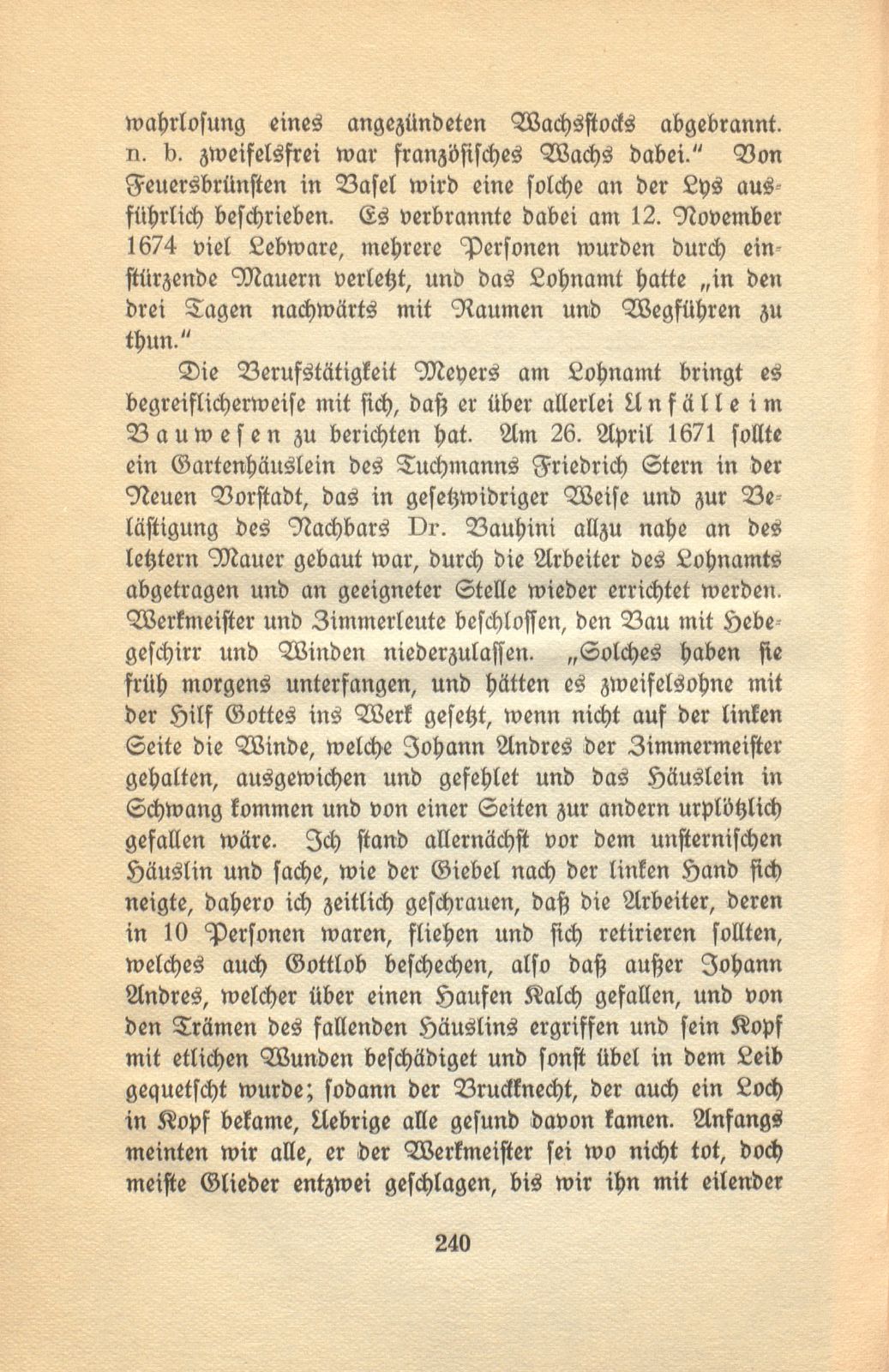 Aus den Aufzeichnungen des Lohnherrn Jakob Meyer 1670-1674 – Seite 28