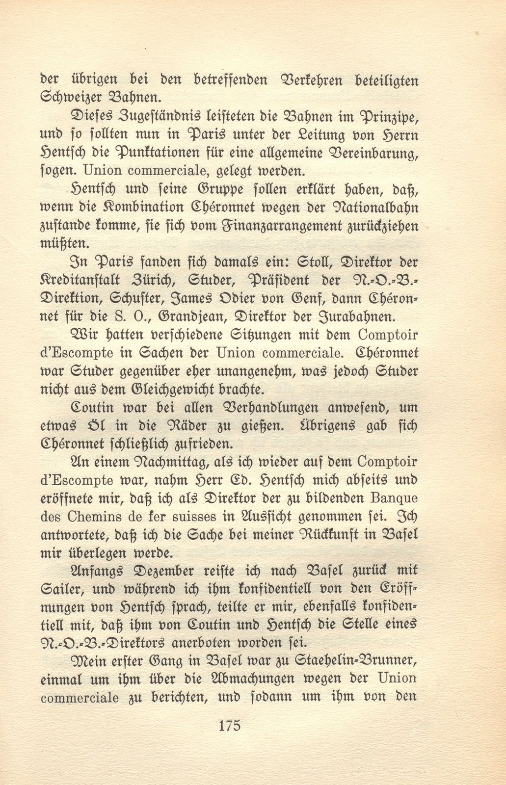 Von den Schweizer Bahnen und Banken in der kritischen Zeit der 1870er und der 1880er Jahre – Seite 31