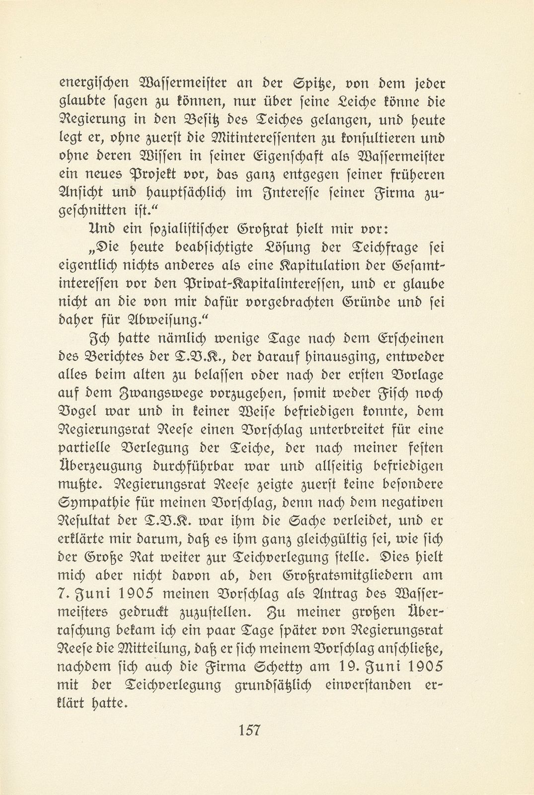 Memoiren des letzten Wassermeisters der Kleinbasler Teichkorporation – Seite 49