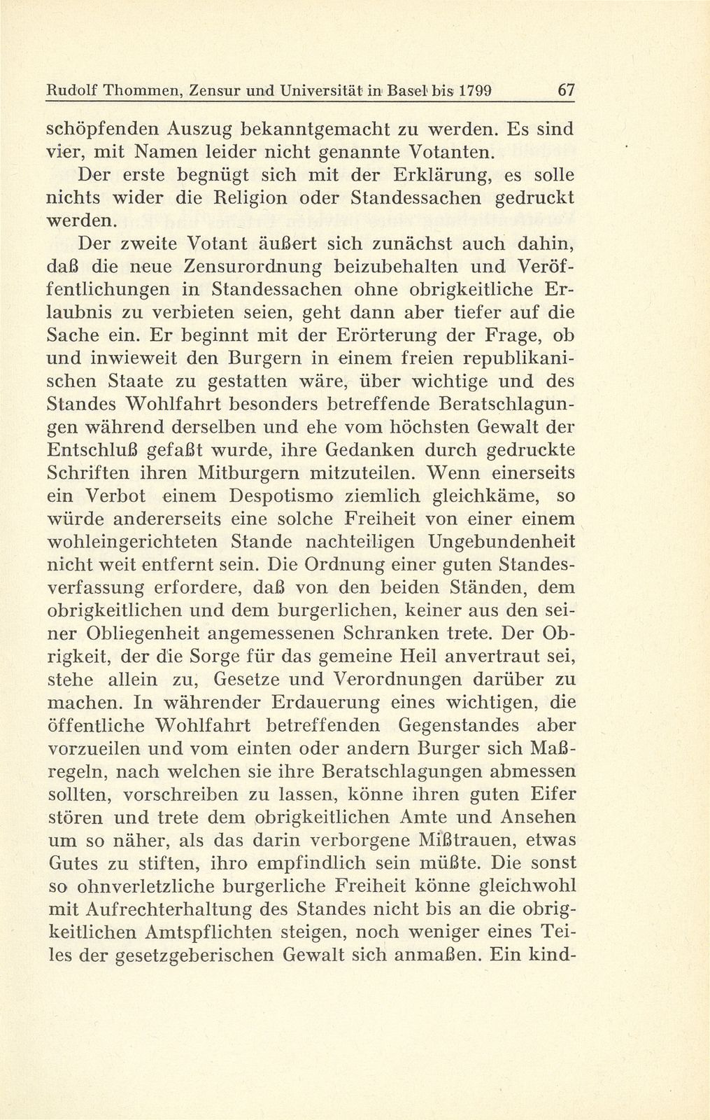 Zensur und Universität in Basel bis 1799 – Seite 19