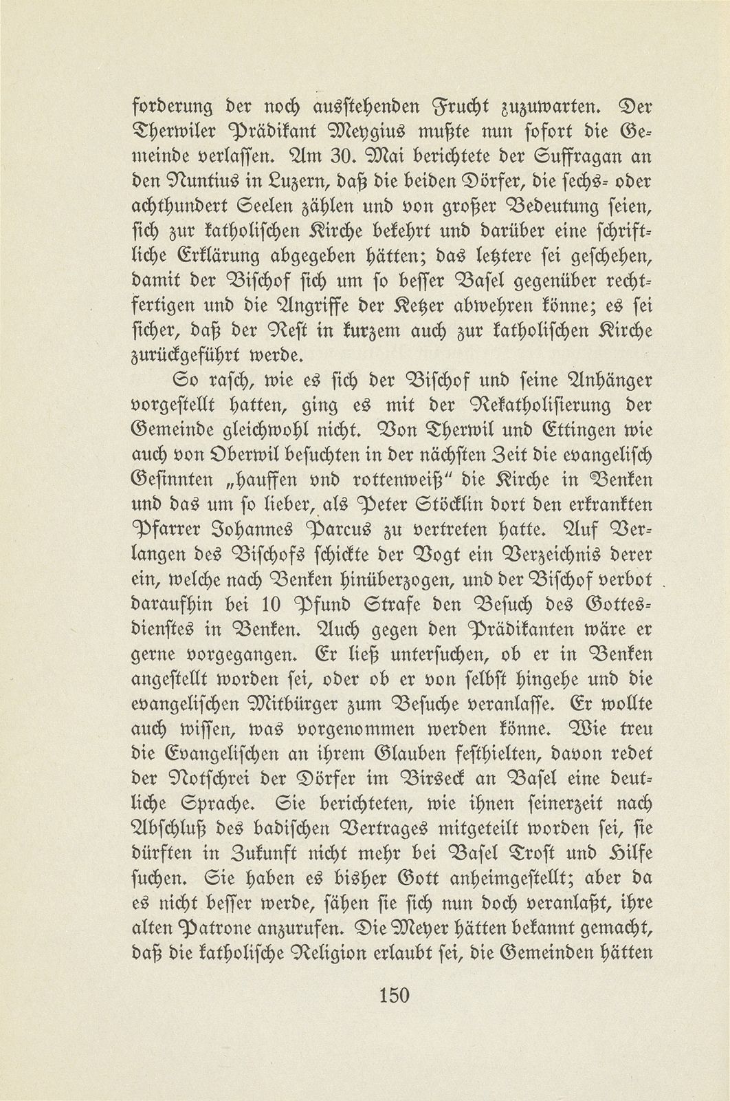 Therwil und Ettingen in der Zeit der Reformation und Gegenreformation – Seite 44