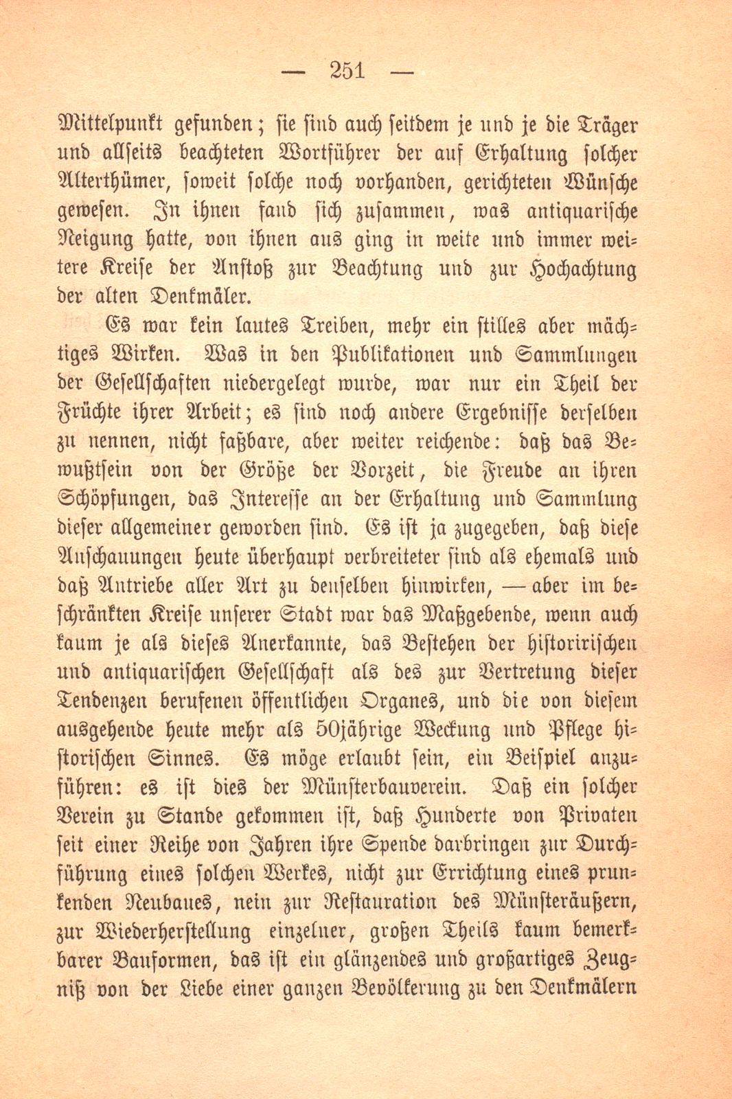 Die Erhaltung vaterländischer Alterthümer in Basel – Seite 27